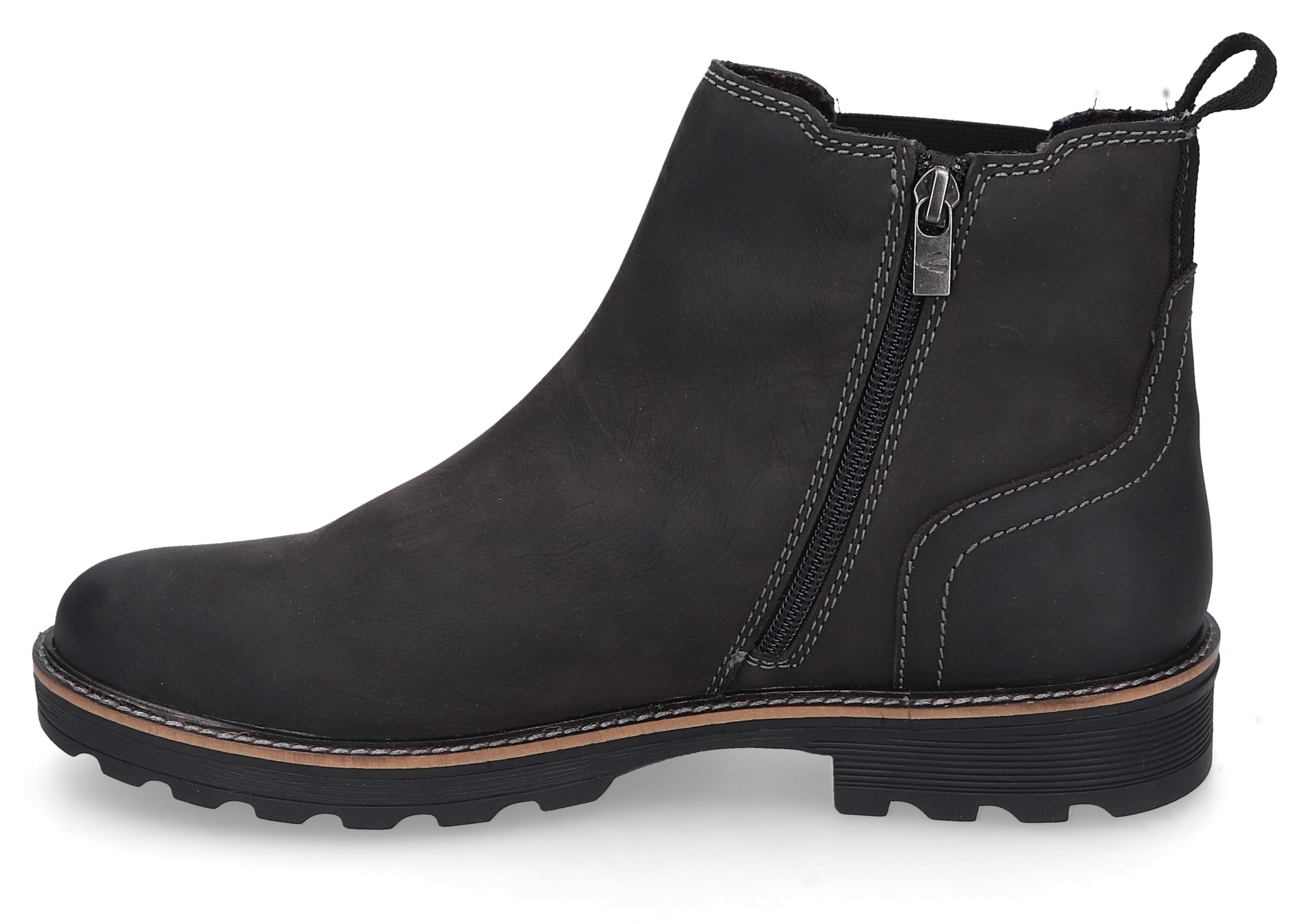 camel active Chelseaboots, Boots, Stiefelette mit Wechselfußbett