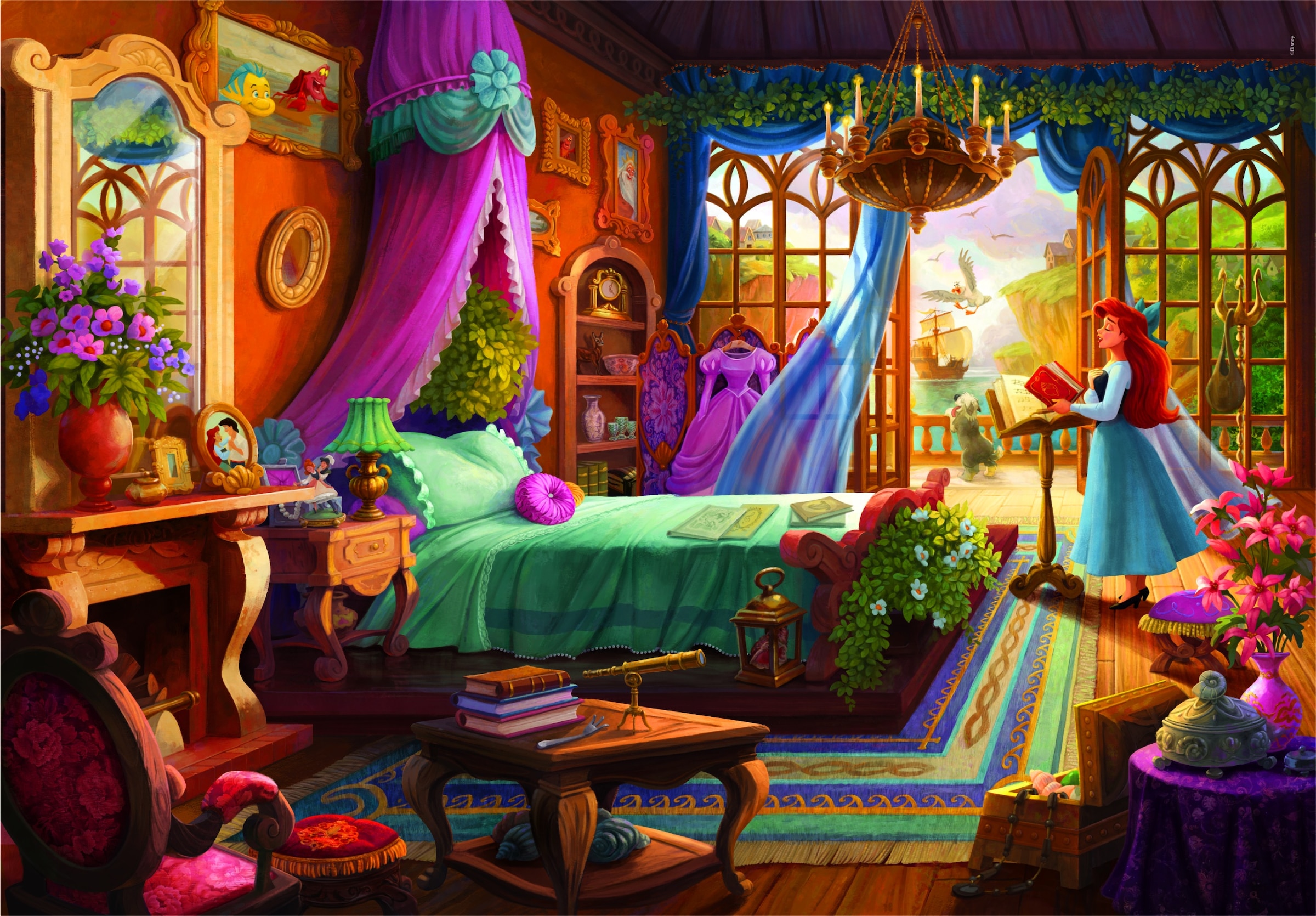 Clementoni® Puzzle »High Quality Disney Ever After Collection Arielle« Made in Europe