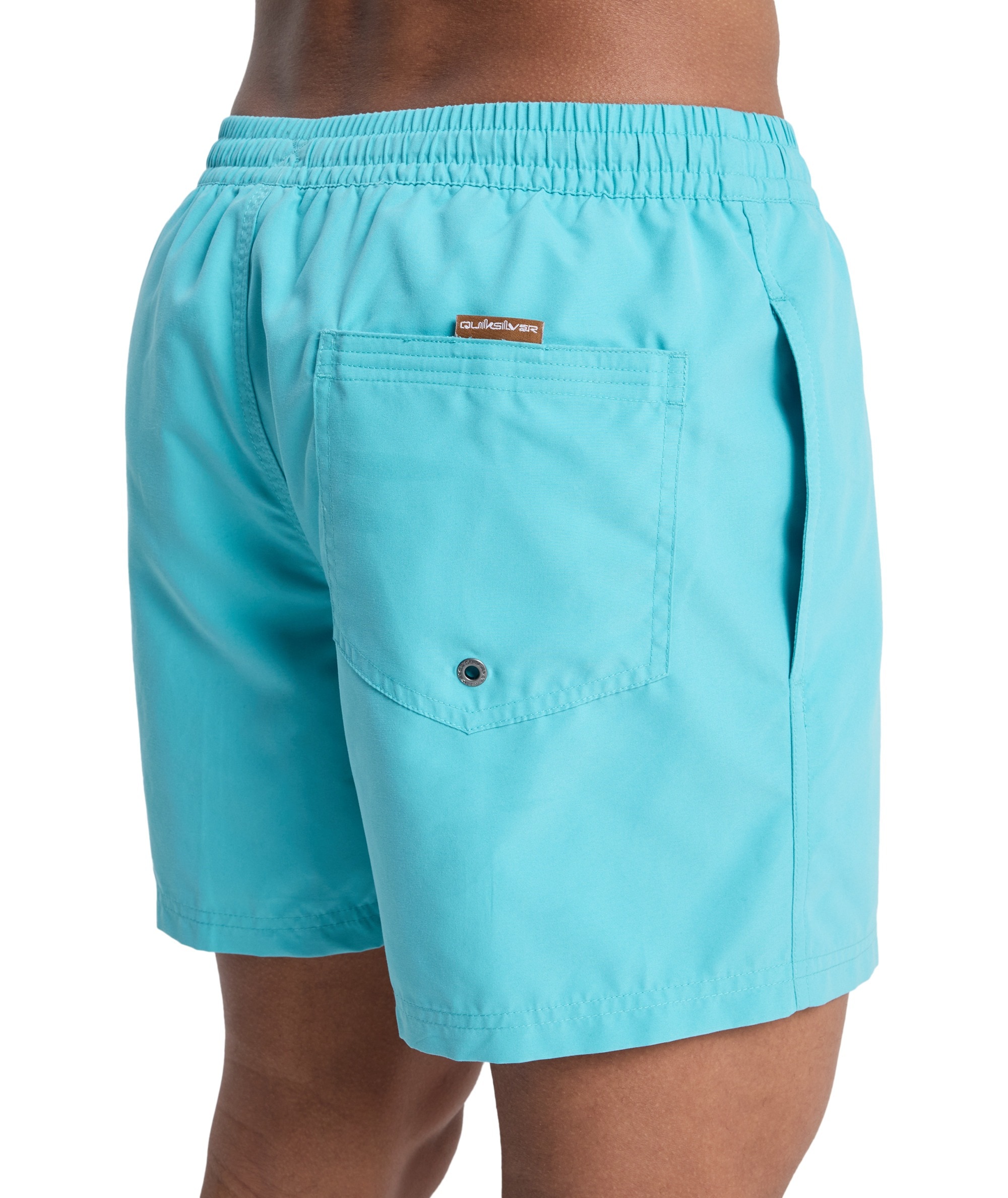 Quiksilver Badeshorts »EVERYDAY VOLLEY 15« unifarbene Optik, mit kontrastfarbenen Details, Straight-Leg-Passform