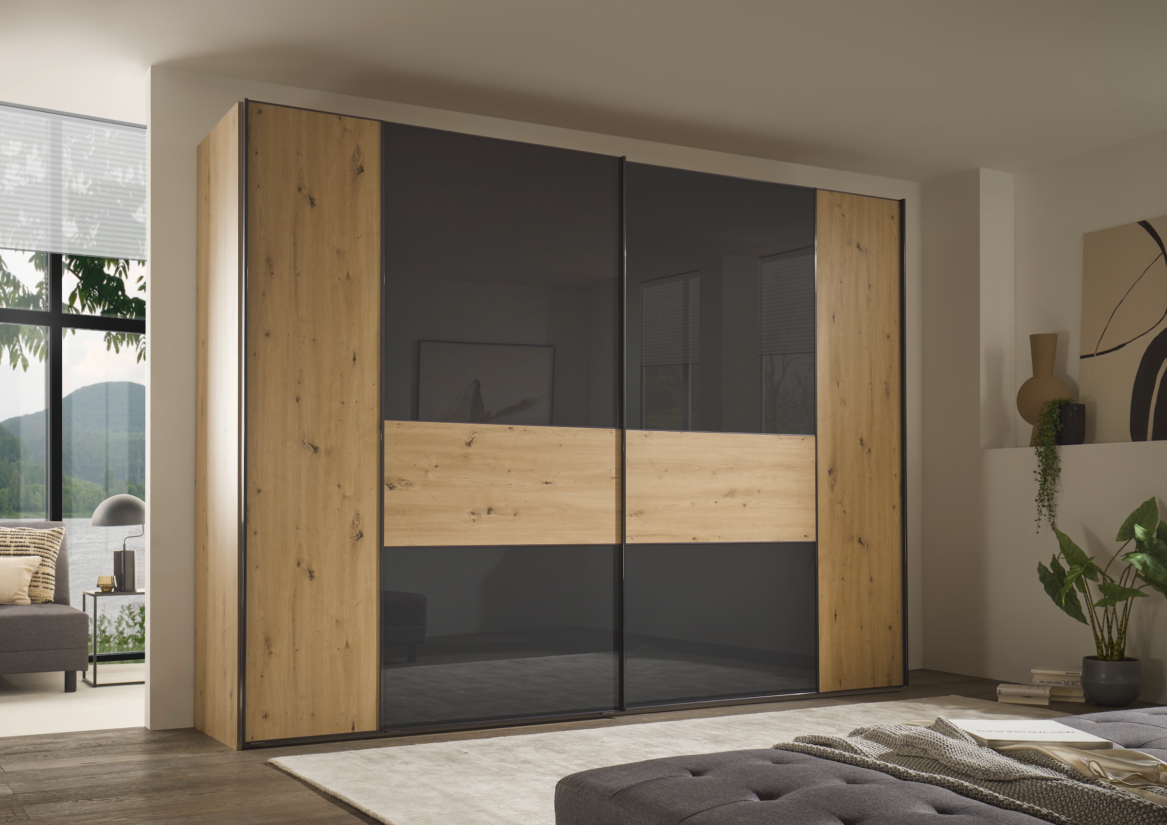 STAUD Schwebetürenschrank »Sonett 321G, Made in Germany« mit vier verschiedenen Ausstattungsvarianten