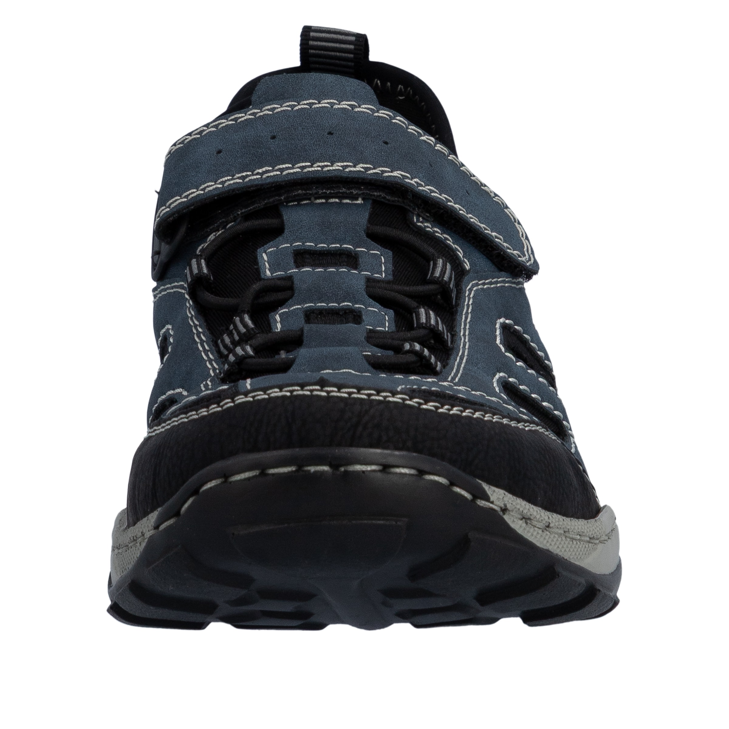 Rieker Slip-On Sneaker  Schlupfschuh, Trekkingschuh, Outdoorschuh mit Klettriegel