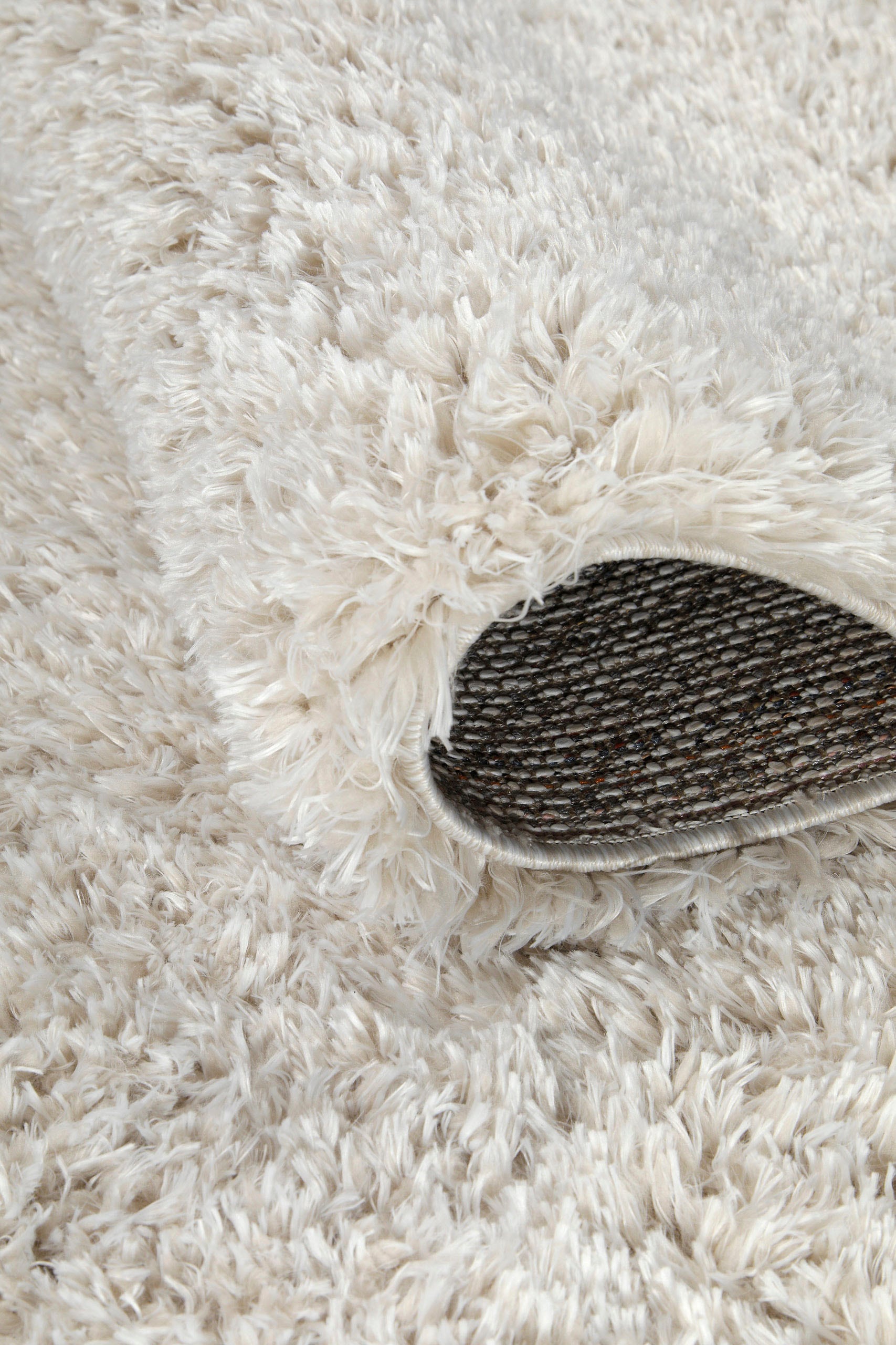 my home Hochflor-Teppich »Josetta, auch als Läufer erhältlich«, rechteckig, 50 mm Höhe, Langflor, Shaggy, dichter weicher Hochflor, uni farben, Wohnzimmer