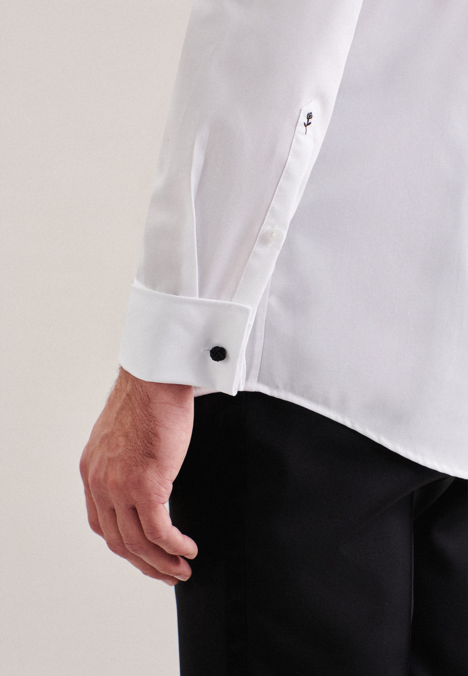 seidensticker Businesshemd »Schwarze Rose« Regular 1/1 Kentkragen Uni