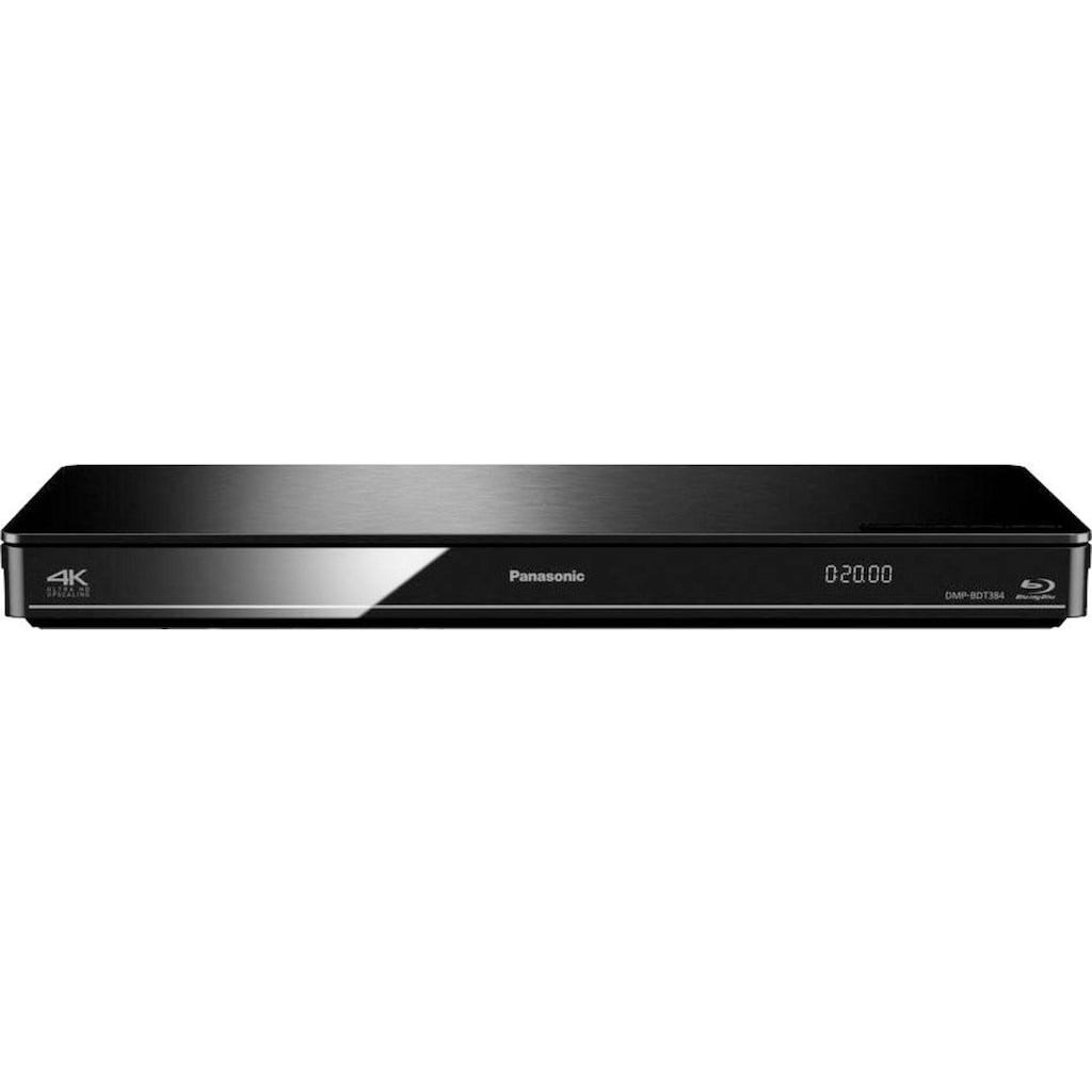 Panasonic Blu-ray-Player »DMP-BDT384/385«, FULL HD (3D) / BD-Video, LAN (Ethernet)-WLAN, 4K Upscaling