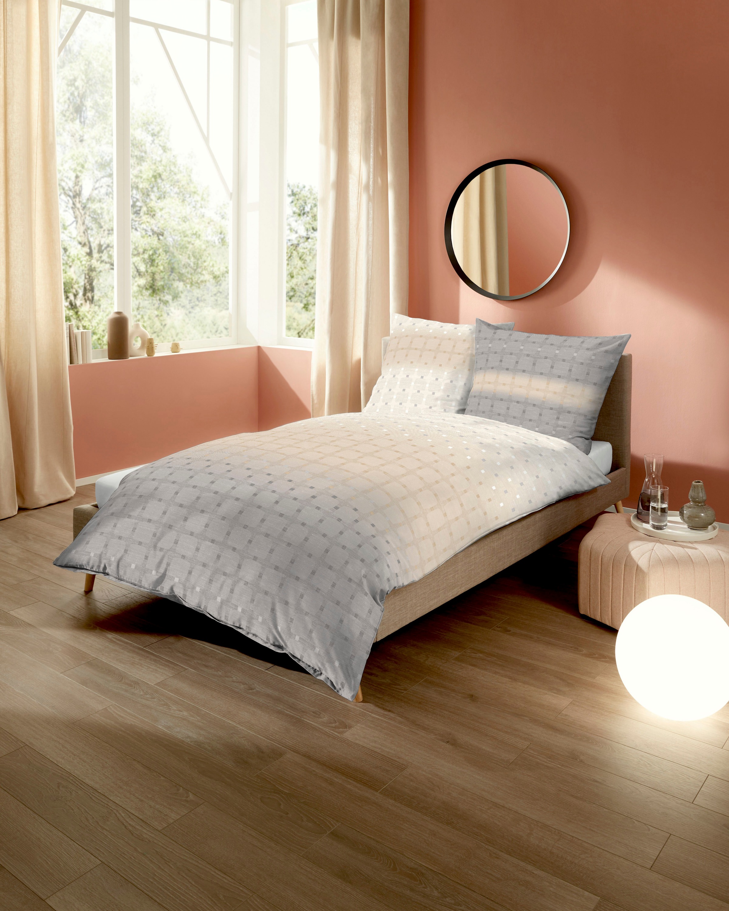 Kaeppel Bettwäsche »Cubes« 2 Stk. Mit grafischem Muster