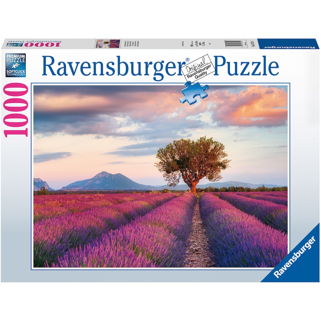 Ravensburger Puzzle »Lavendelfeld in der goldenen Stunde«, FSC® - schützt Wald - weltweit; Made in Germany