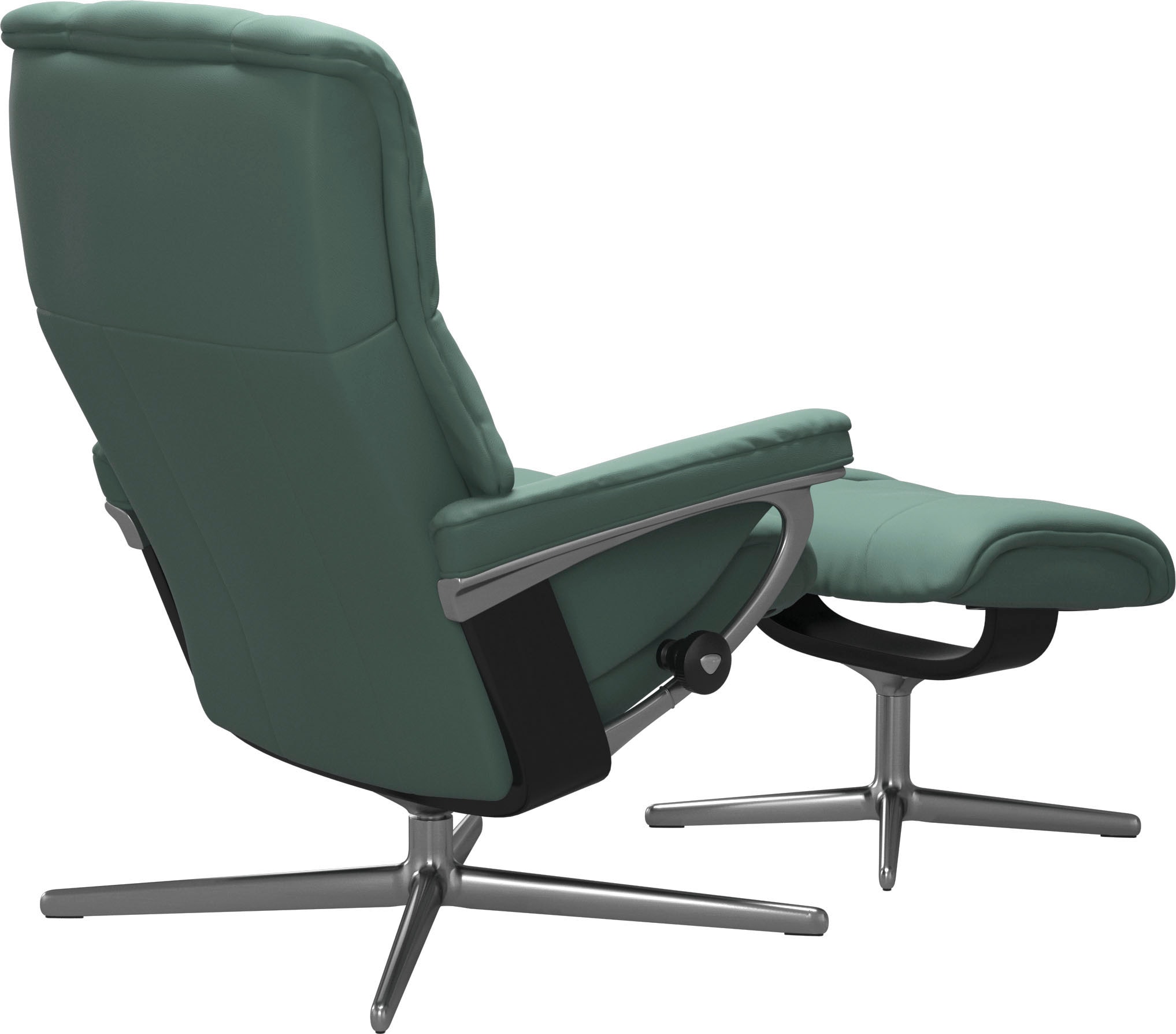 Stressless® Relaxsessel »Mayfair«, mit Cross Base, Größe S, M & L, Holzakzent Schwarz