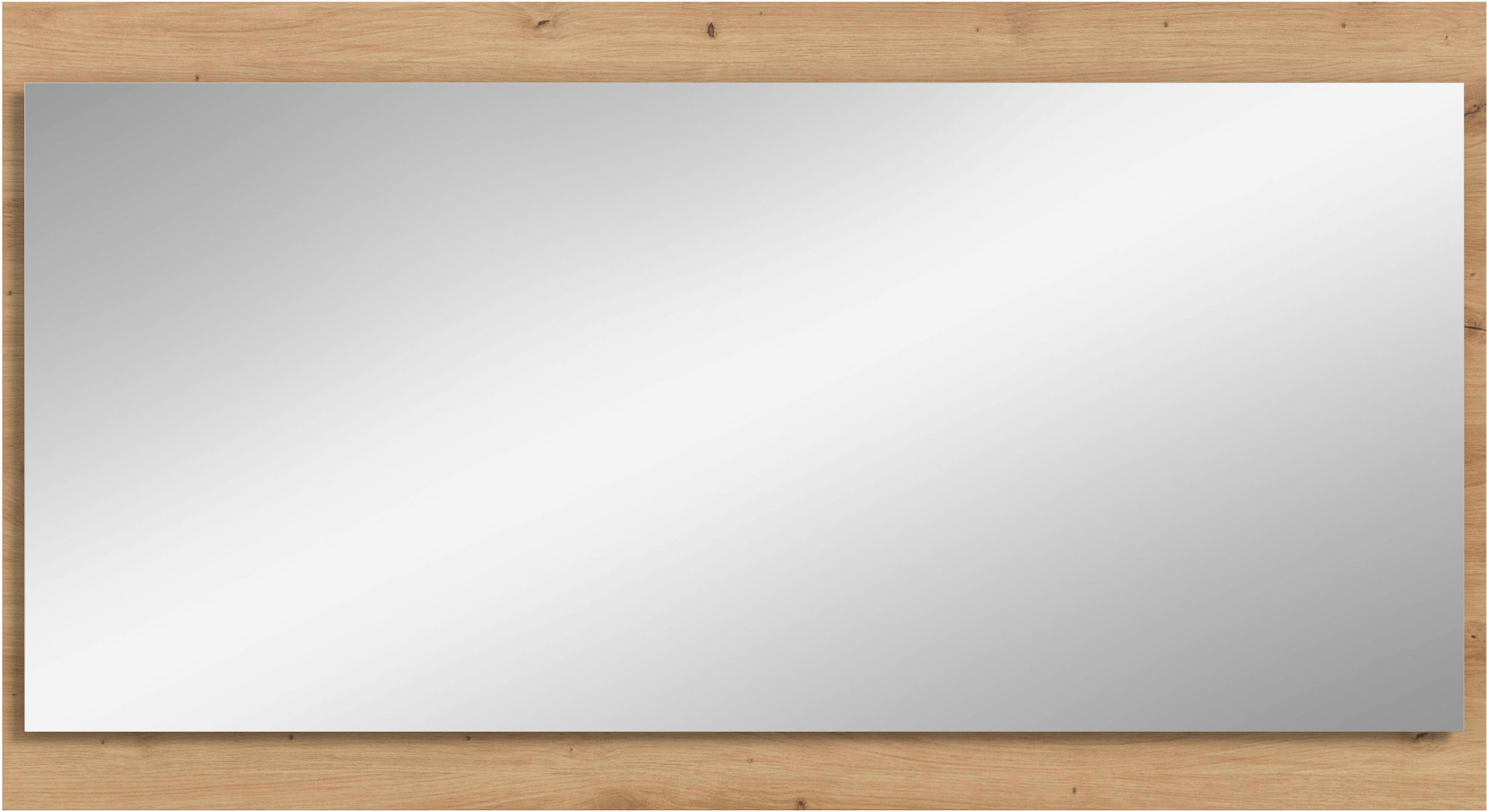 INOSIGN Wandspiegel »EVRID, Breite 110 cm, Rahmenoptik, farblich abgesetze Trägerplatte« Spiegel, Garderobenspiegel, Flurspiegel, Dielenspiegel, Spiegelpaneel