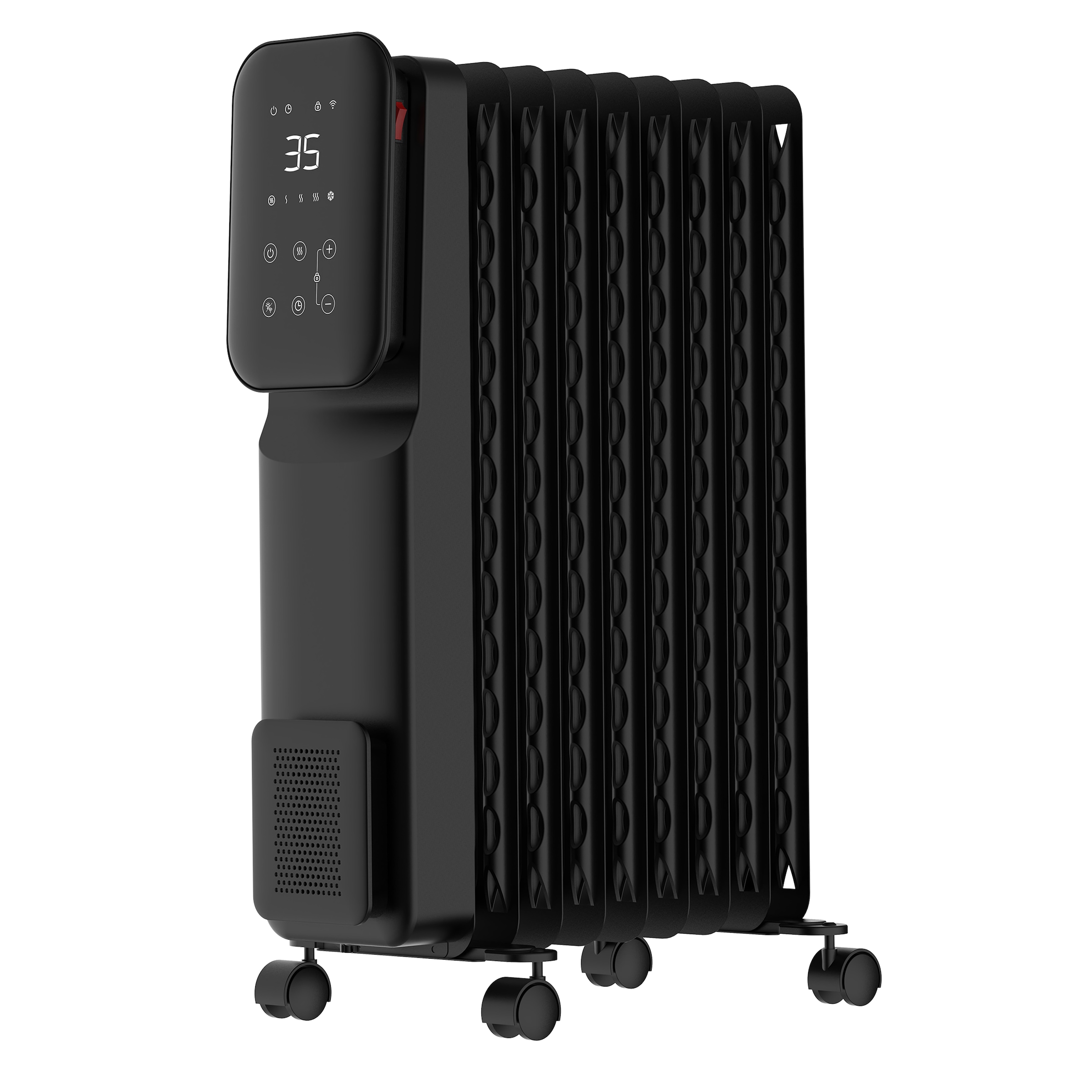 Elektro-Heizkörper »Öl-Radiator mit Wifi 2000W SHXORA20W schwarz«, Timer, Smart Home...