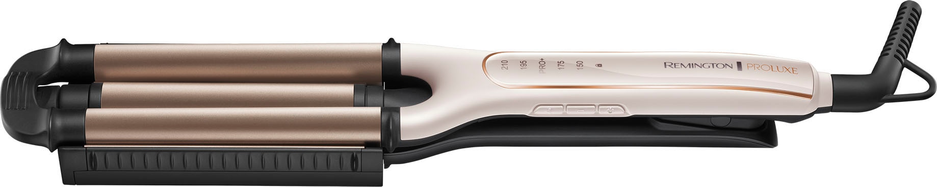 Remington Welleneisen »PROluxe Welleneisen, CI91AW«, Keramik-Beschichtung, 4 in 1 Styles: Wasserwelle, Beachwaves, große & kleine Wellen