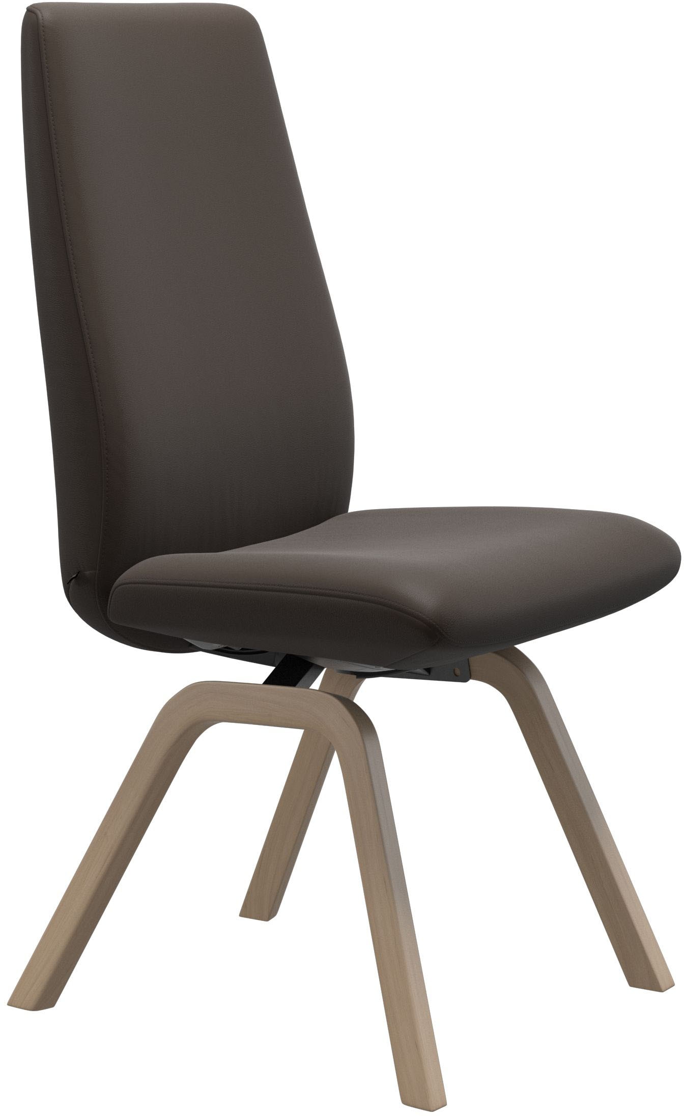 Stressless® Polsterstuhl »Laurel«, Leder BATICK, High Back, Größe L, mit schräggestellten Beinen in Schwarz