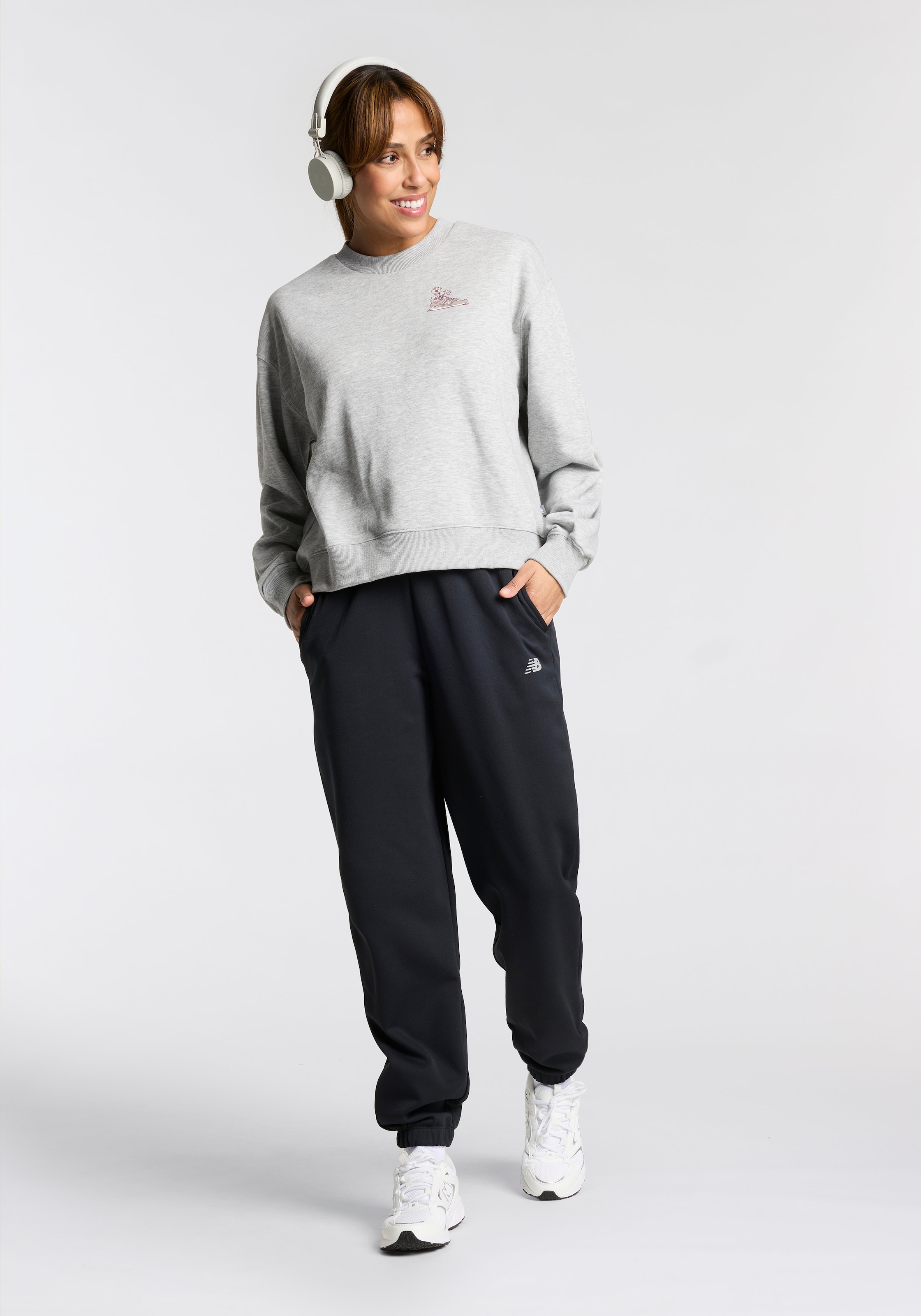 New Balance Sweatshirt »Flower Shoe Crew«