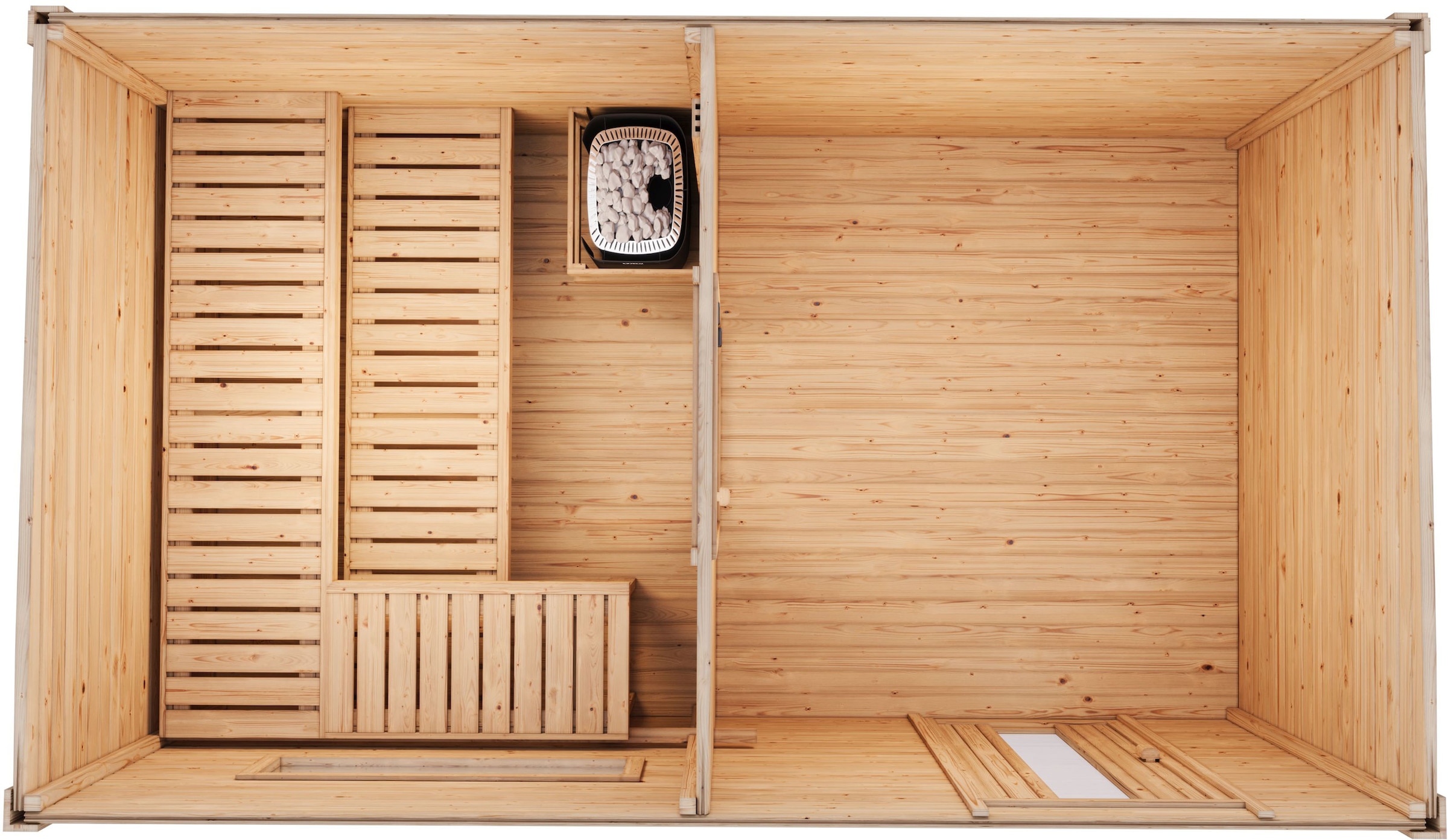 Karibu Saunahaus »Talo 6« Set,  verschiedene Varianten