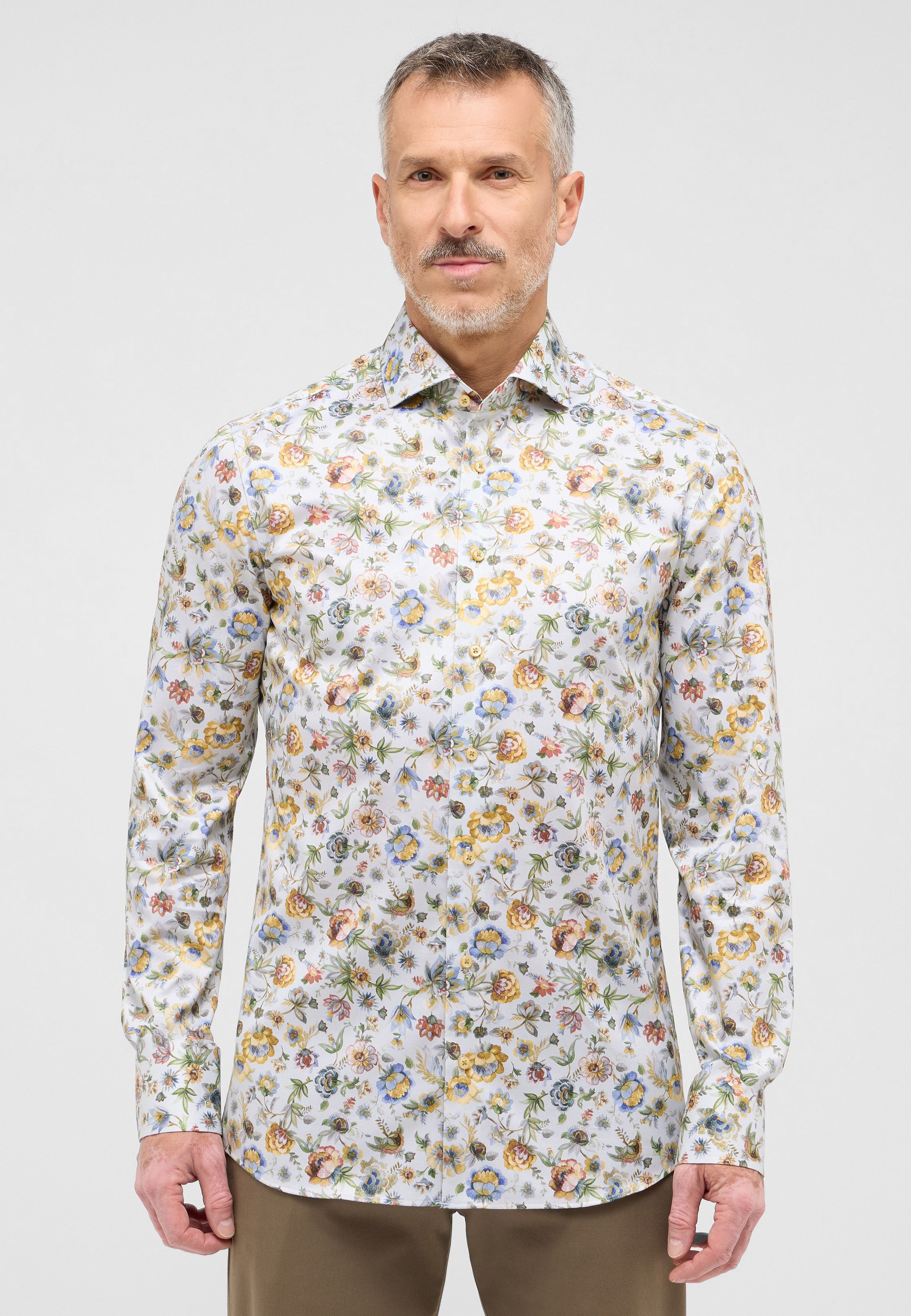 Eterna Langarmhemd »SLIM FIT« NON IRON (bügelfrei)