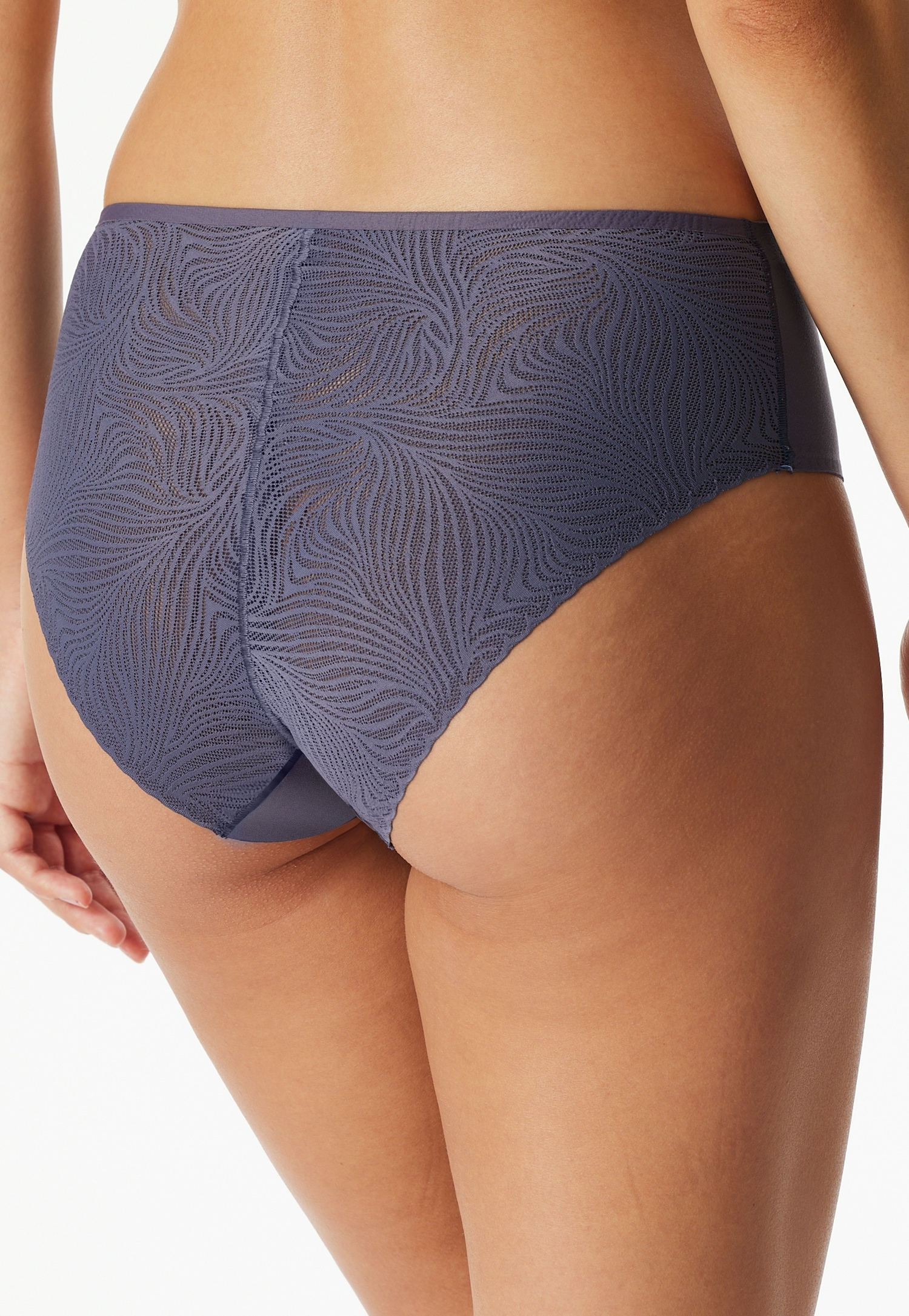 Schiesser Slip »Invisible Soft Lace« 0,  Single Jersey, Lasercut-Abschlüsse, Spitzeneinsatz hinten