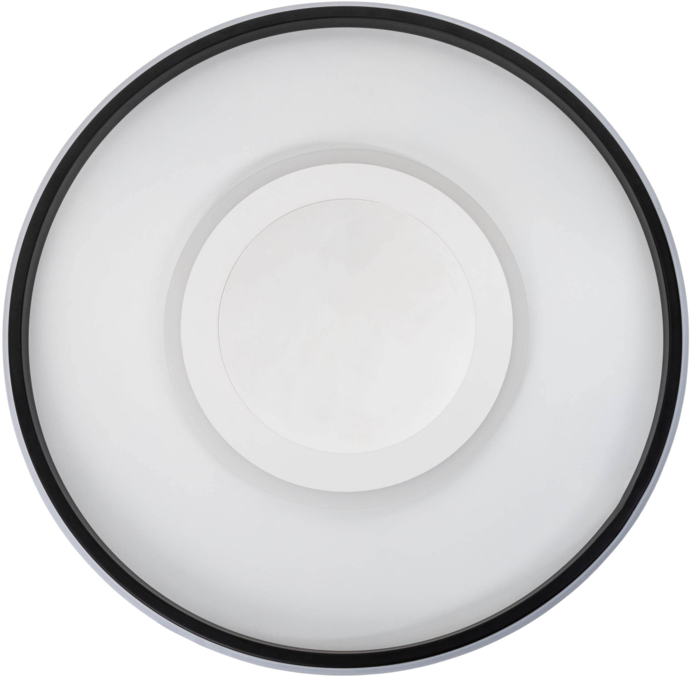 my home LED Deckenleuchte »Mona Deckenlampe mit Infinity 3D Effekt«, 1 flammig, Leuchtmittel LED-Board | LED fest integriert, D: 50cm, dimmbar, inkl. Memory, CCT, Fernbedienung, 40W, Tunnel Mirror