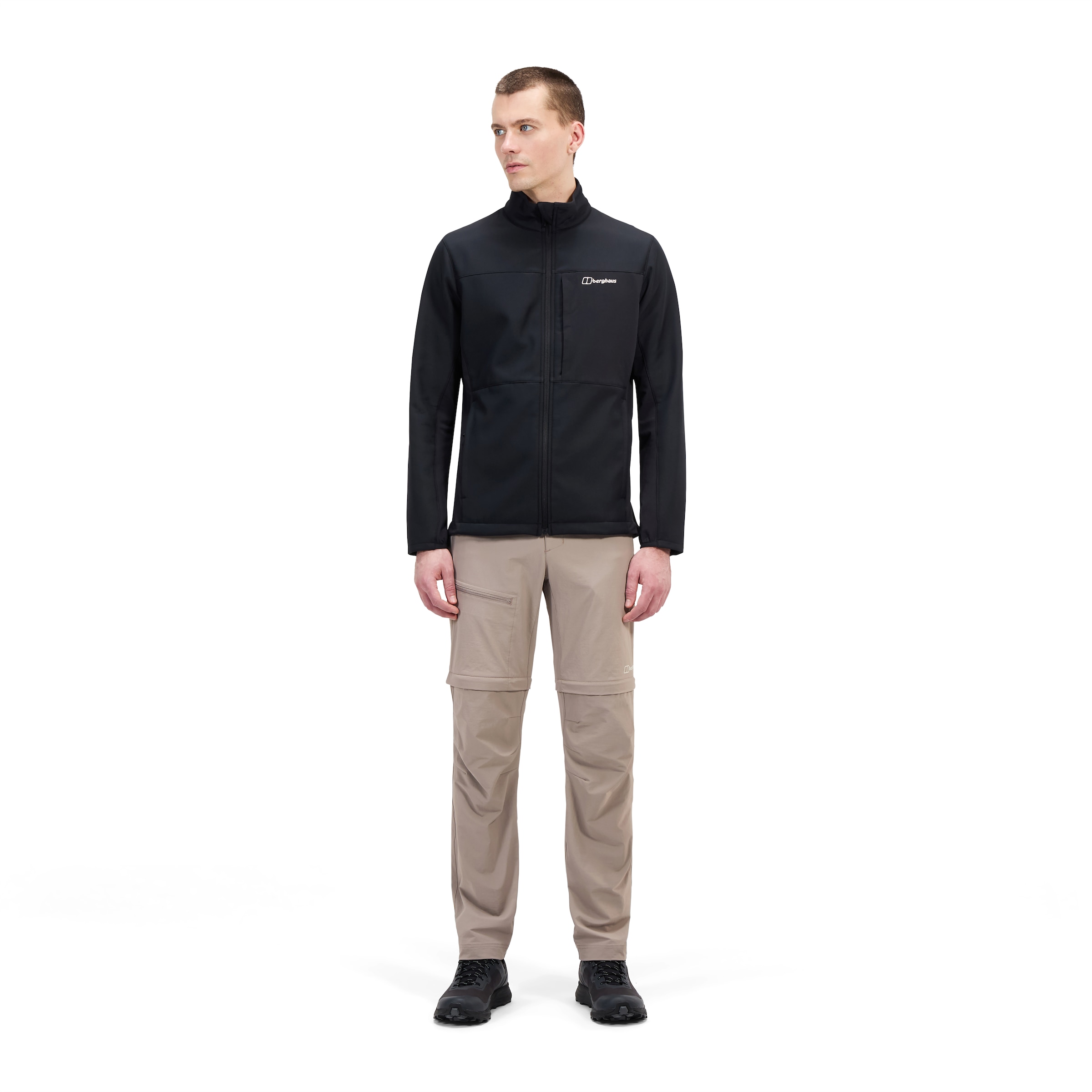 Berghaus Softshelljacke »M GHLAS 3.0 SOFTSHELL JKT« sportlicher Stil, dehnbares Material, wasser- und windabweisend