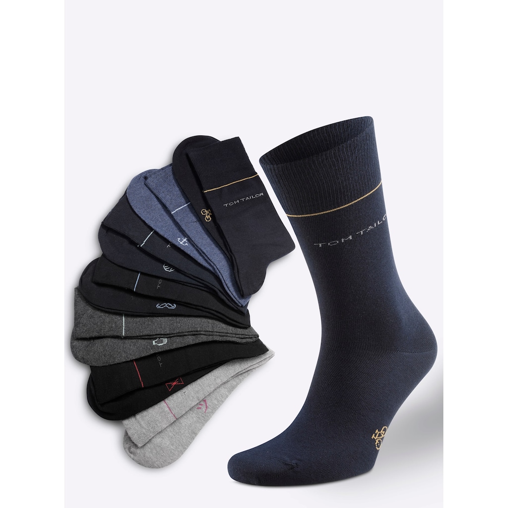 TOM TAILOR Socken, (7 Paar)