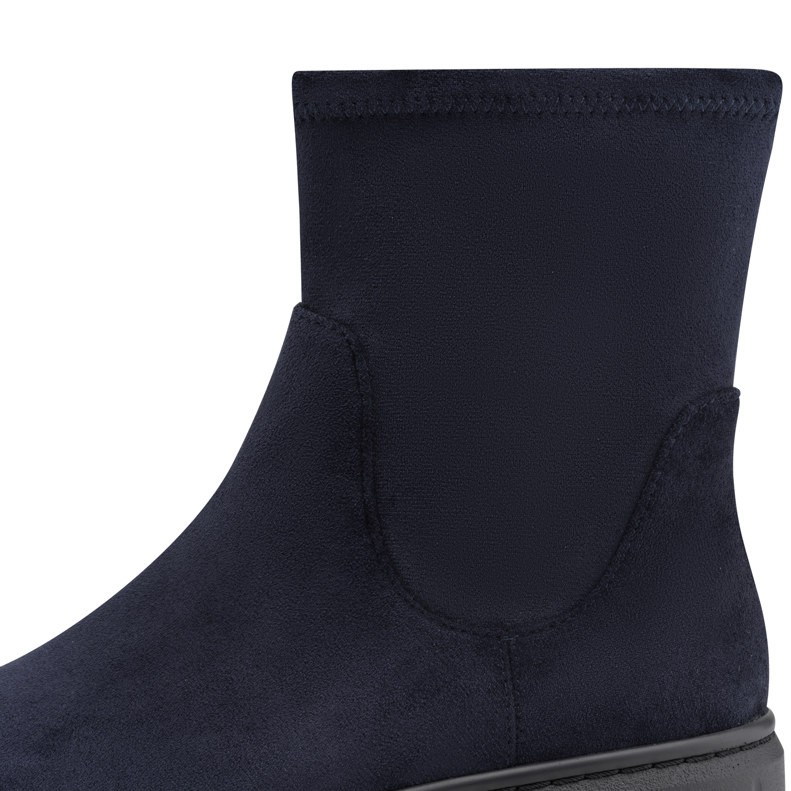 MARCO TOZZI Keilstiefelette  Plateau, Boots mit elastischem Stretch-Schaft