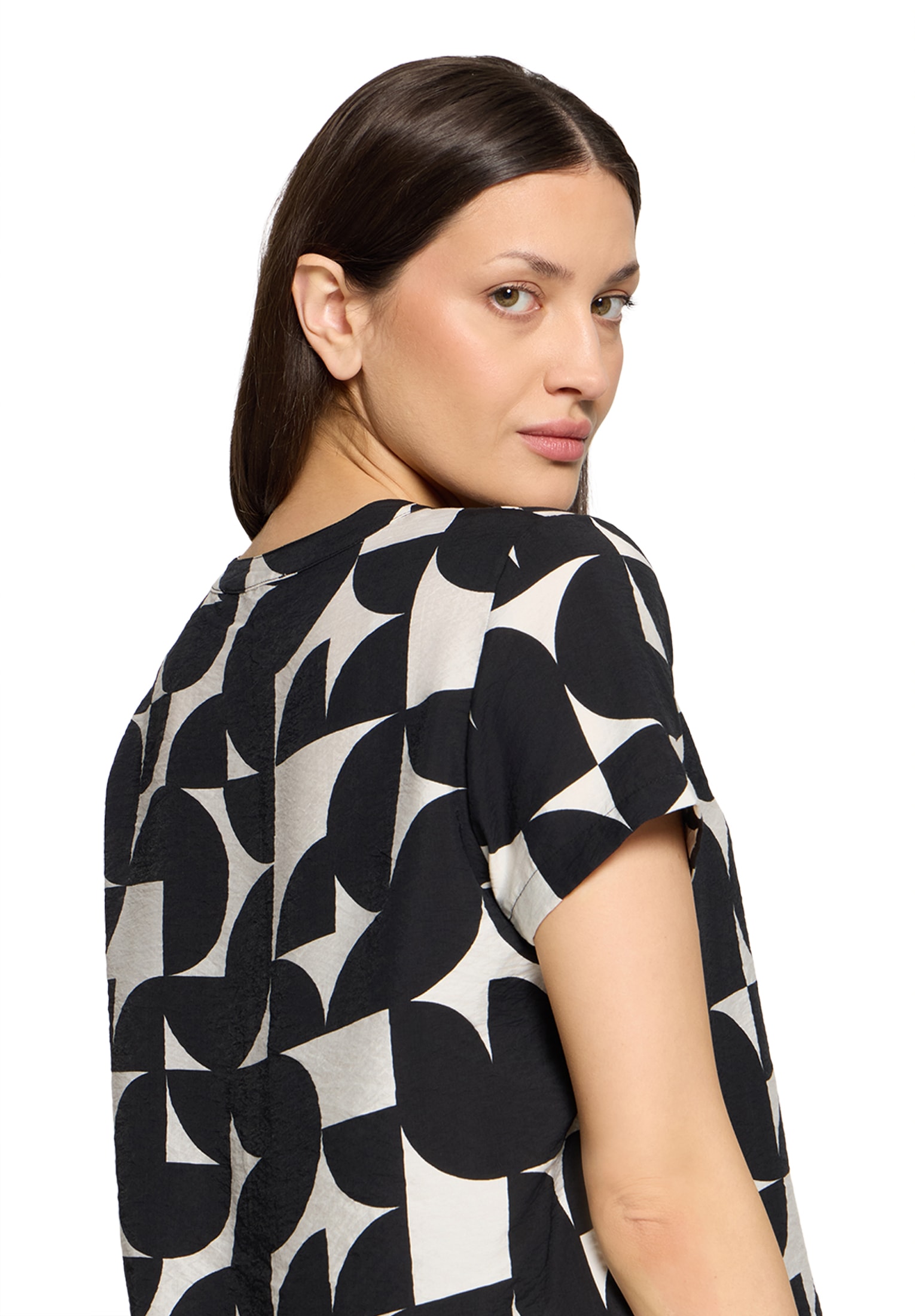 Betty&Co Schlupfbluse »Schlupfbluse kurzarm«