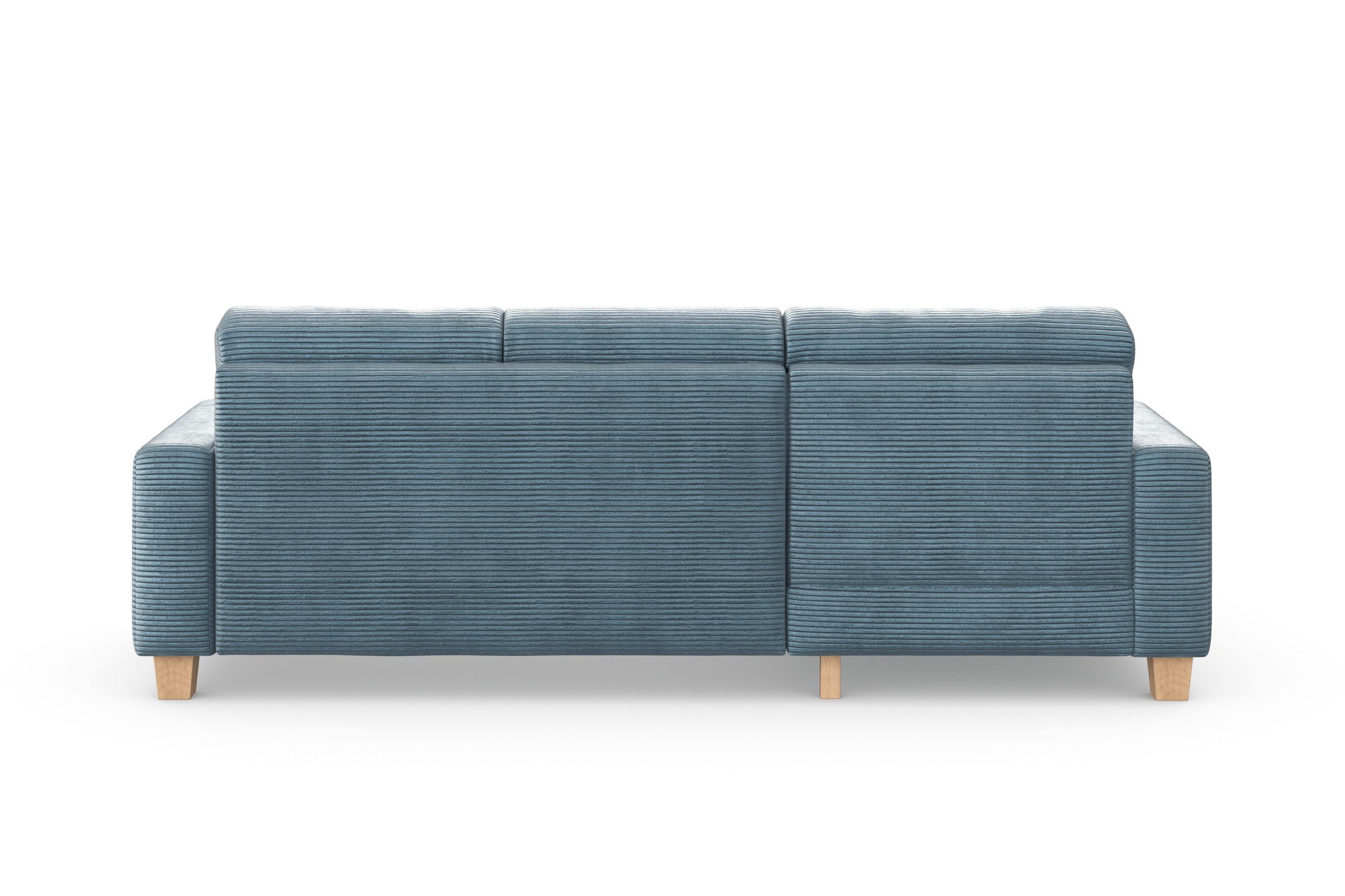 Home affaire Ecksofa »Summer L-Form«, mit Recamiere, mit oder ohne Bettfunktion und Bettkasten, Cord-Bezug