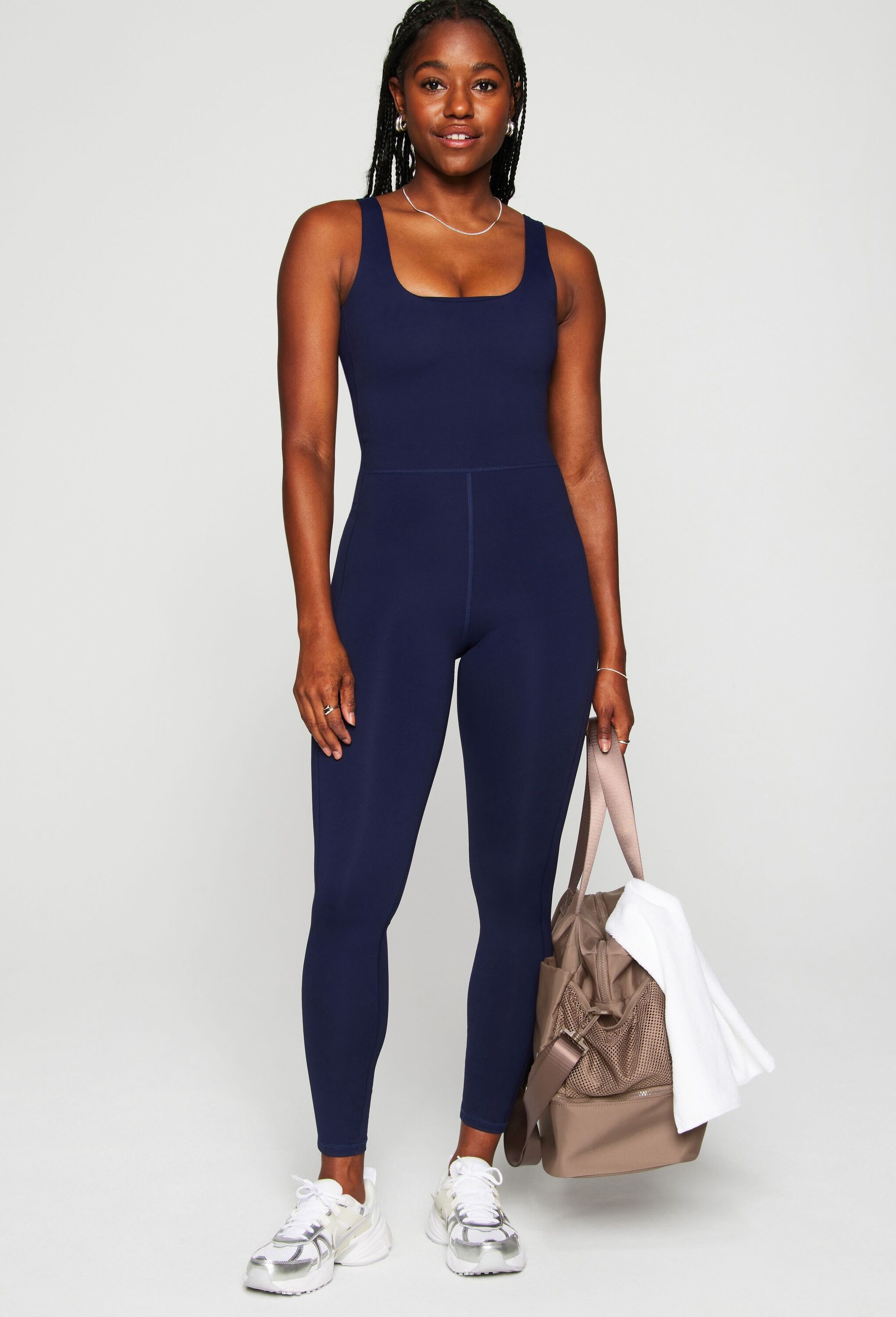 Fabletics Jumpsuit »Fabletics Jumpsuit Define PowerHold(R)« mit Rundhalsausschnitt