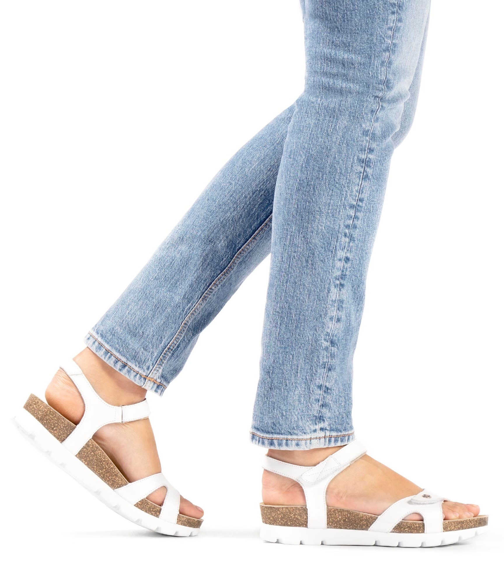 Panama Jack Sandale »Sulia«, Klettschuh, Sommerschuh, Riemchensandalette mit ergonomischem Fußbett