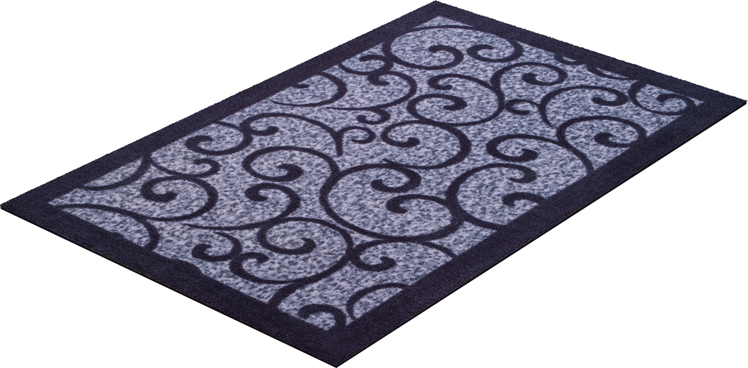 rechteckig, verspieltes In- und Design, Bordüre Teppich mit Teppich »Grillo«, geeignet, Outdoor Grund
