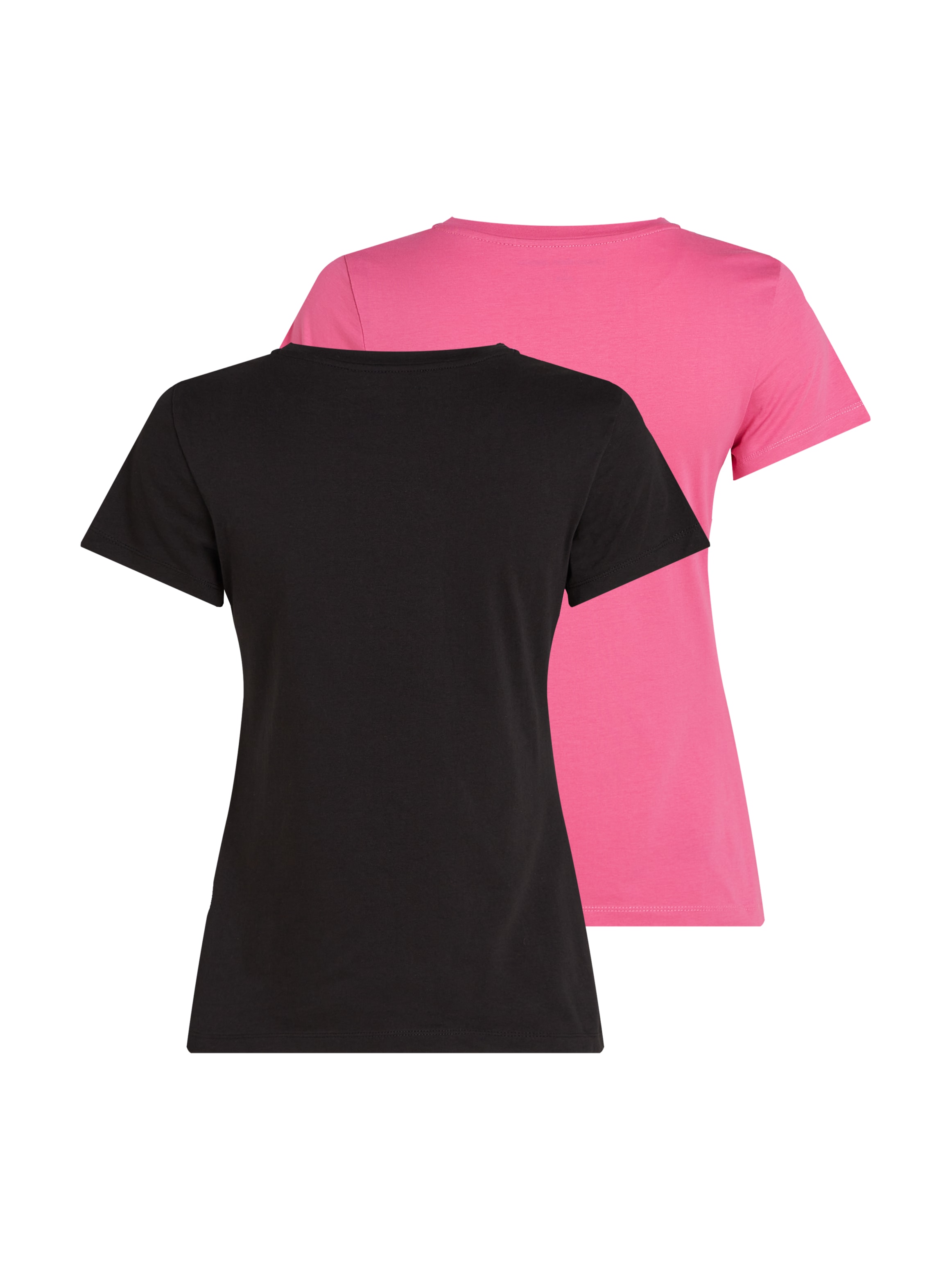 Calvin Klein Jeans Rundhalsshirt »2-PACK MONOLOGO SLIM TEE«, (Packung, 2 tlg., 2er-Pack), mit Calvin Klein Jeans Logoprint auf der Brust