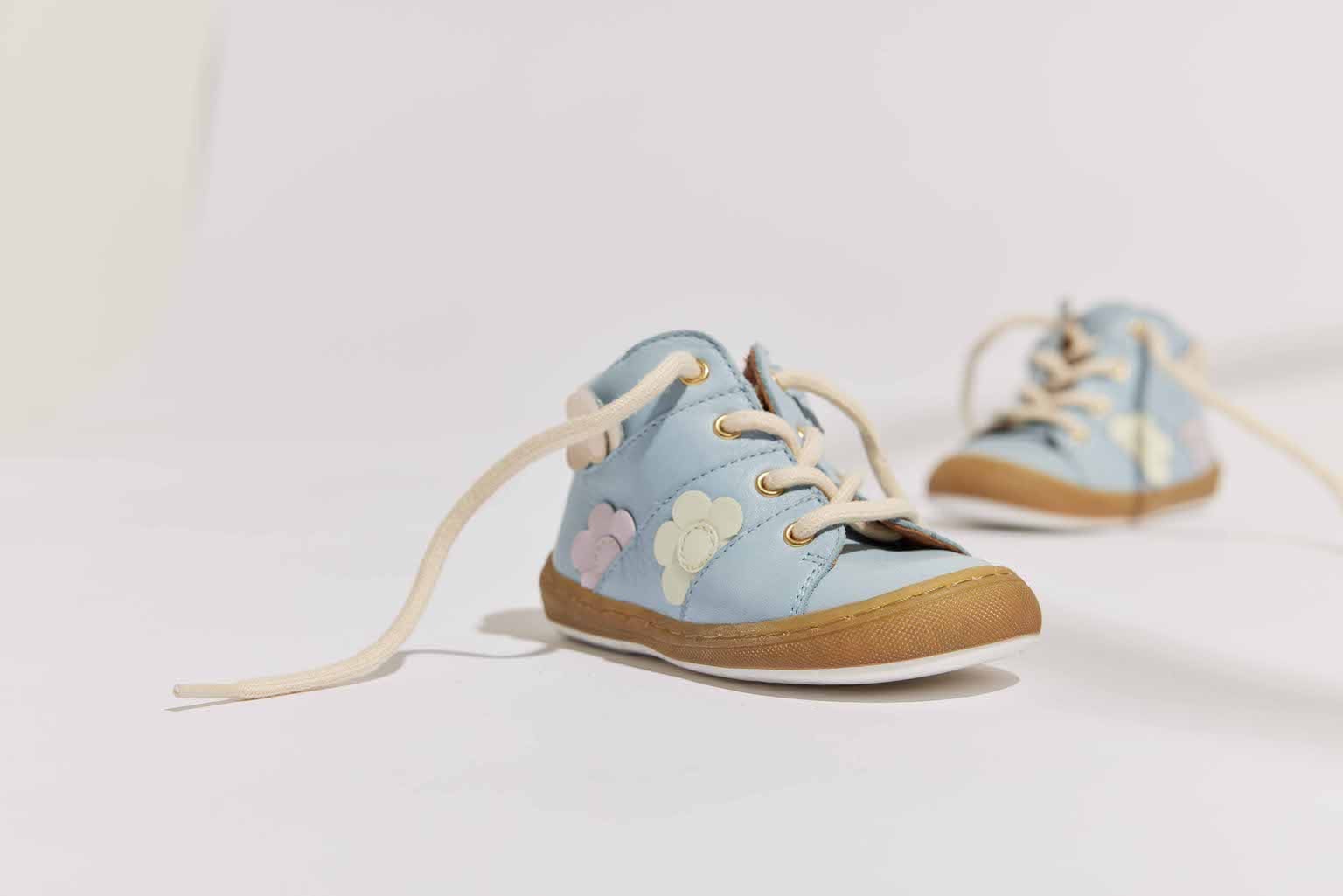 Bisgaard Lauflernschuh »ulrikka Weite: normal«, Sneaker aus vegetabil gegerbtem Leder, Größenschablone zum Download