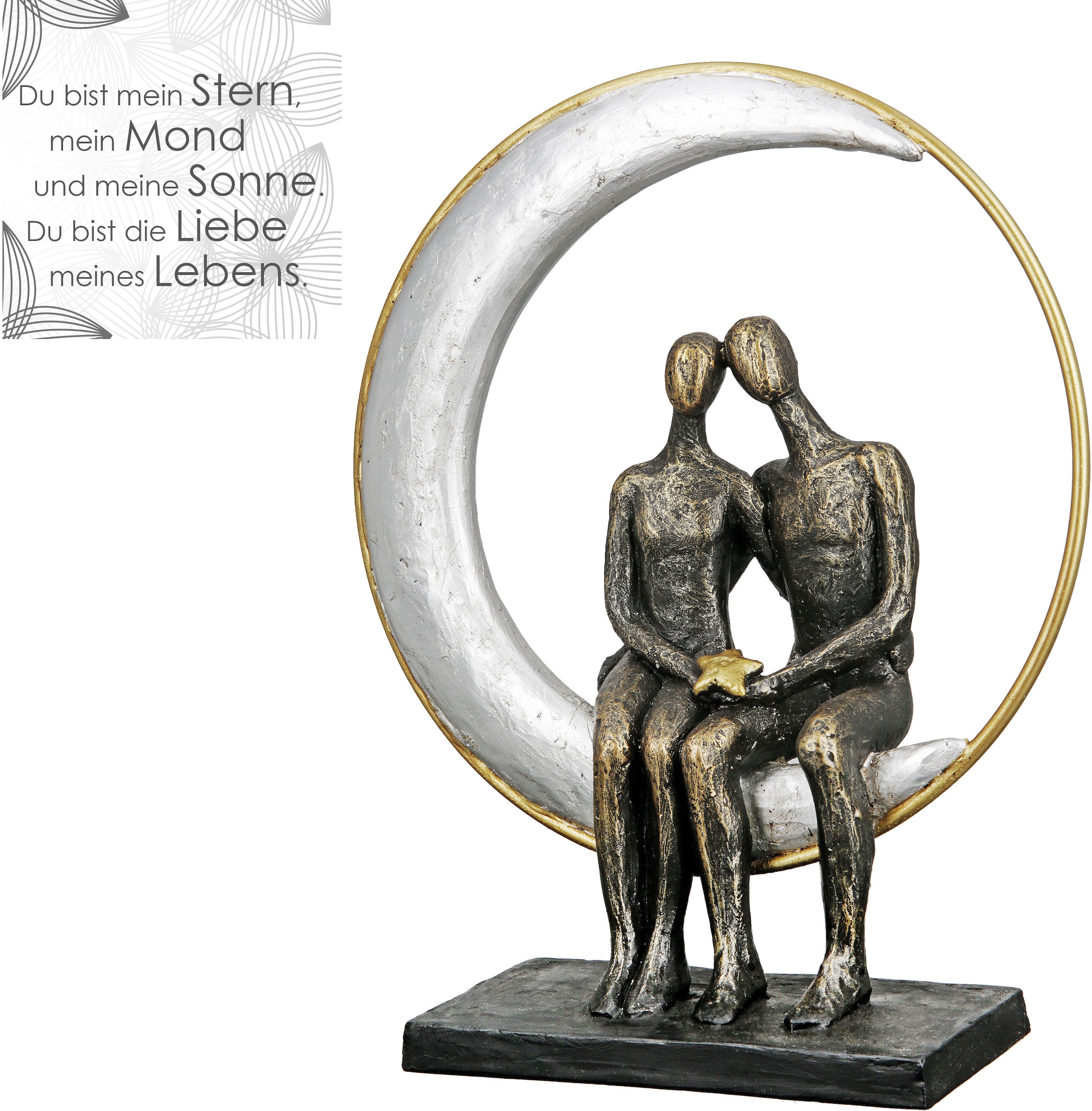 Casablanca by Raten auf bestellen Gilde »Skulptur Moonlight« Dekofigur