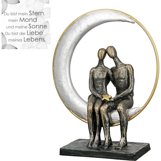 Casablanca by Gilde Dekofigur »Skulptur Moonlight« auf Raten bestellen