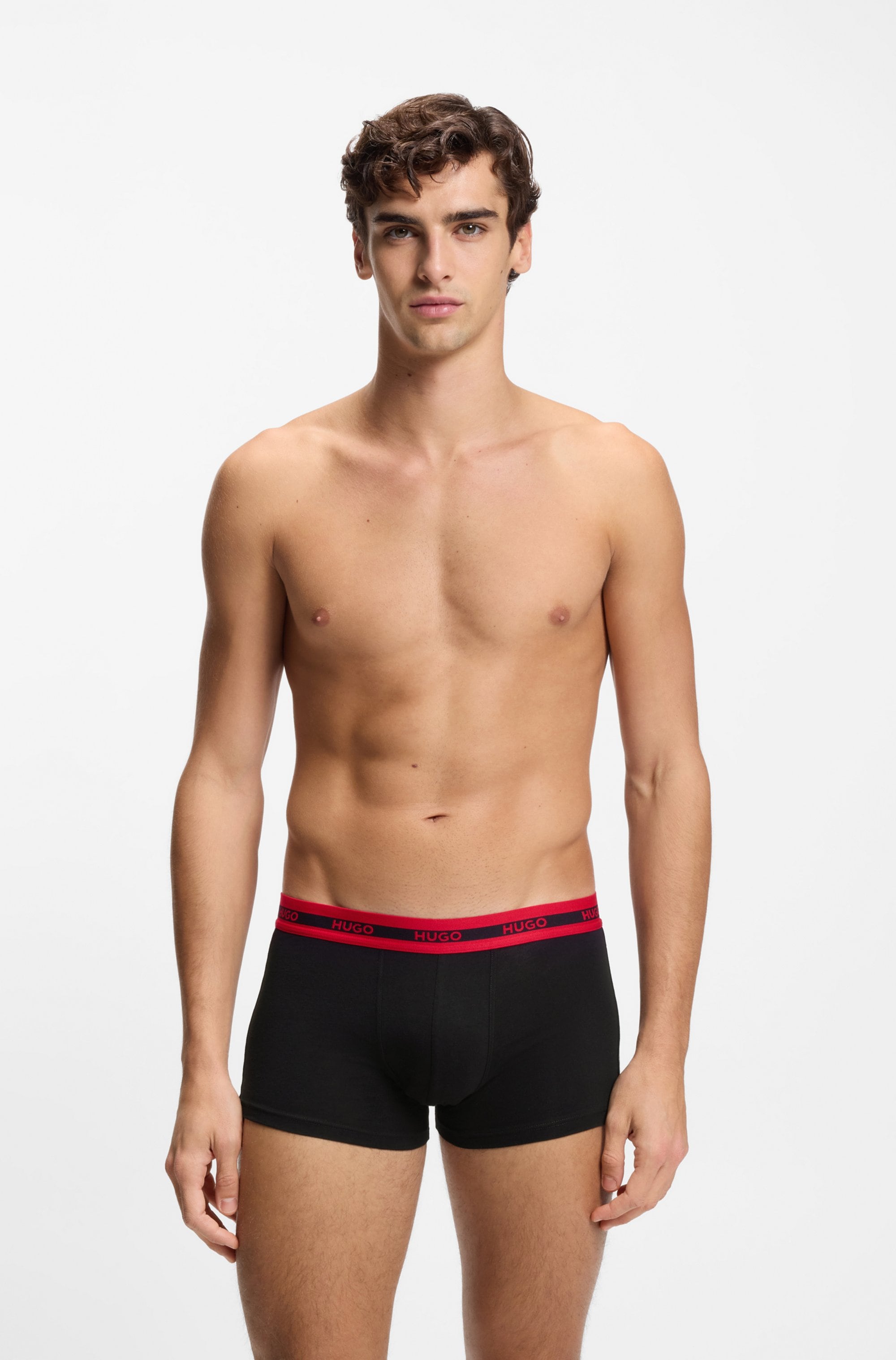 HUGO Underwear »TRIPLET« Packung, Im Dreierpack, 3 Stk. mit Logoschriftzug