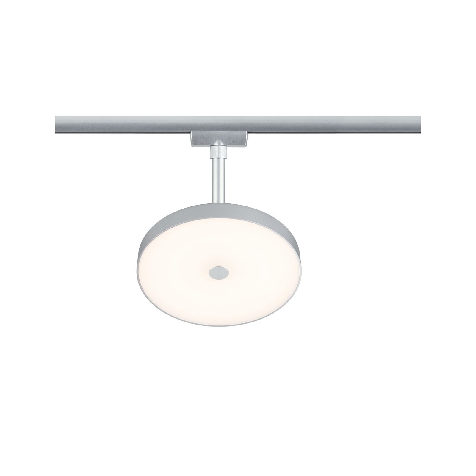 Paulmann Schienensystem-Leuchten »URail Schienenspot Hildor 850lm 15W 3000K 230V Chrom matt« LED-Modul Warmweiß 3-Step-Dimmbar