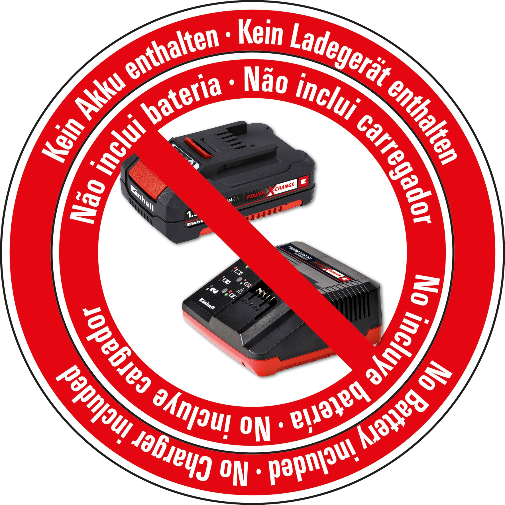 Einhell Heißklebepistole »TE-CG 18 Li - Solo« 3 Stk. tlg. ohne Akku und Ladegerät