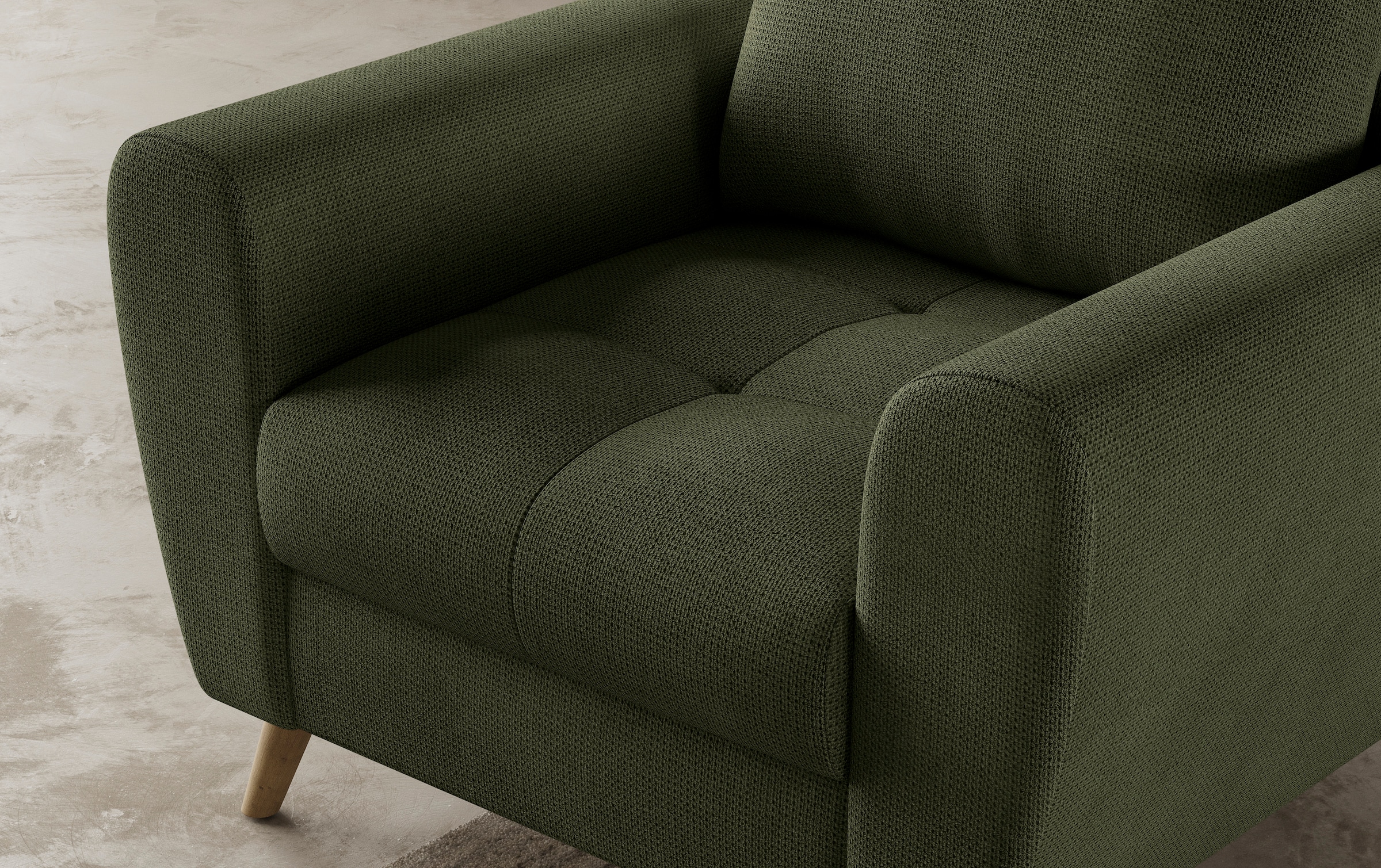 Mr. Couch Sessel »Blackburn II«, Passend zu der Garnitur, mit Kaltschaumpolsterung bis 140 kg belastbar