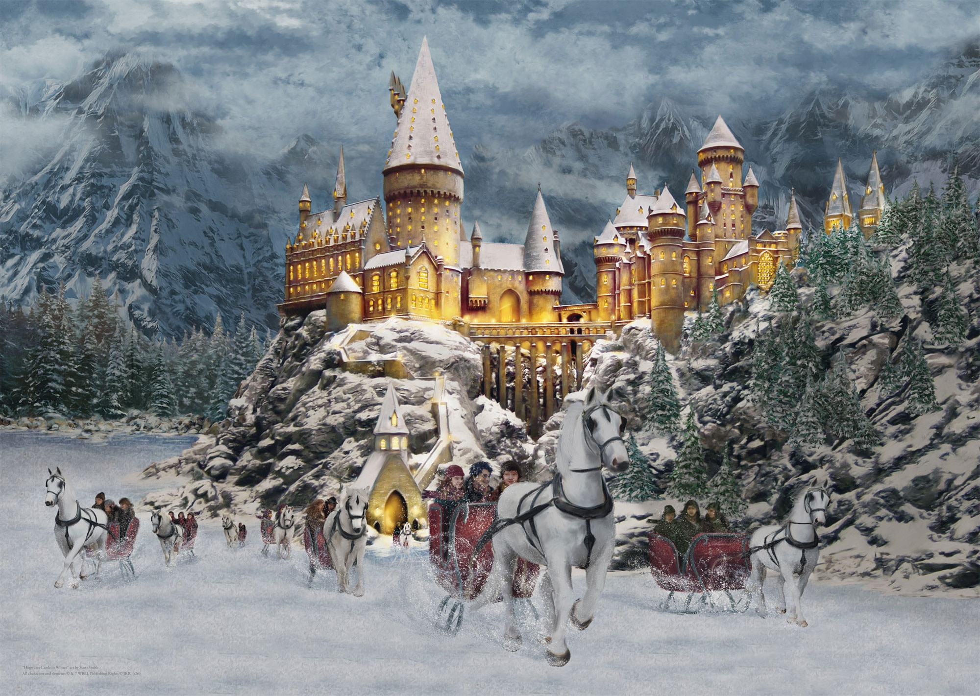 Schmidt Spiele Puzzle »Harry Potter™ Hogwarts™ Castle« Made in Germany