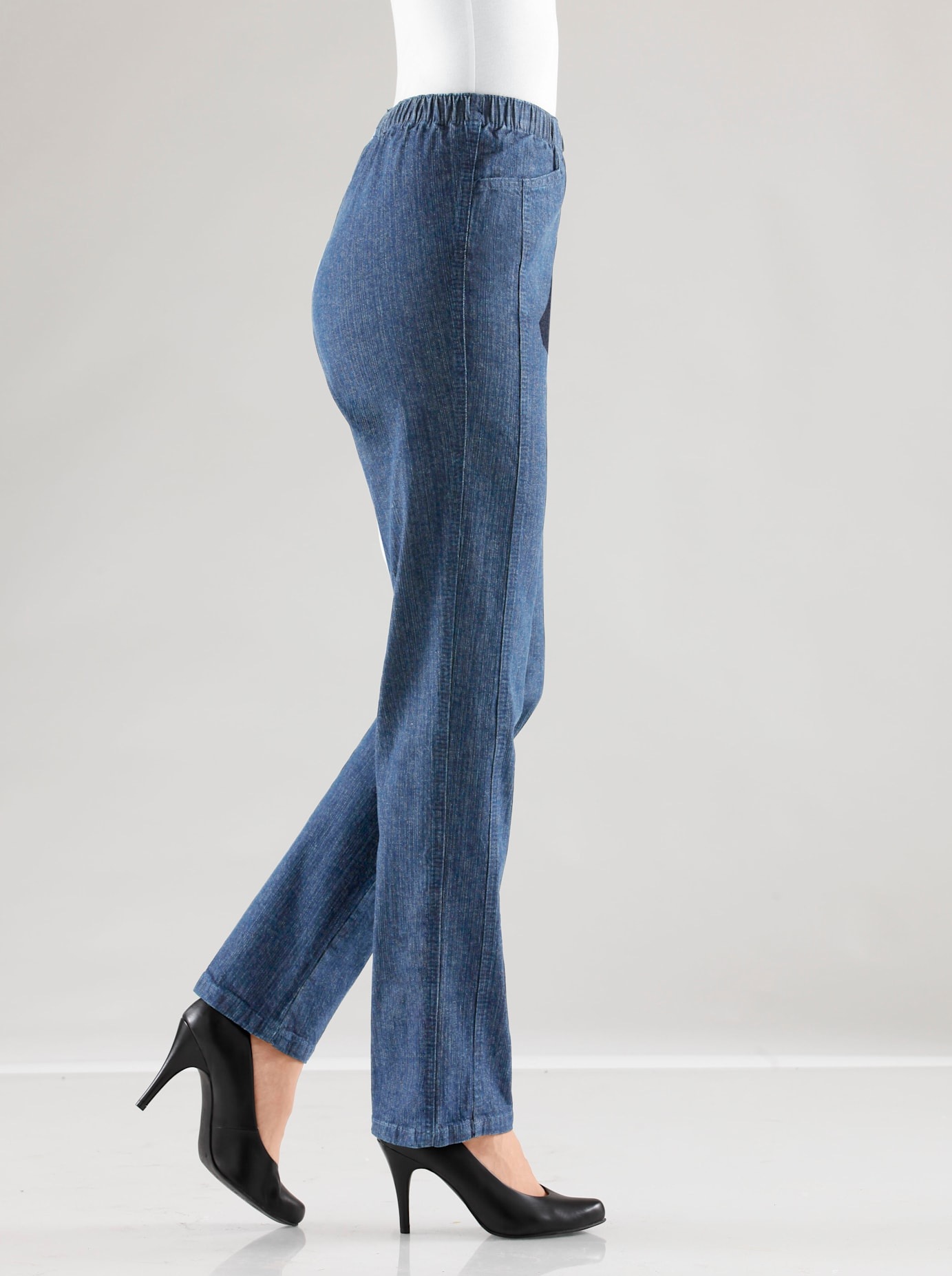Classic Basics Schlupfjeans, (1 tlg.)