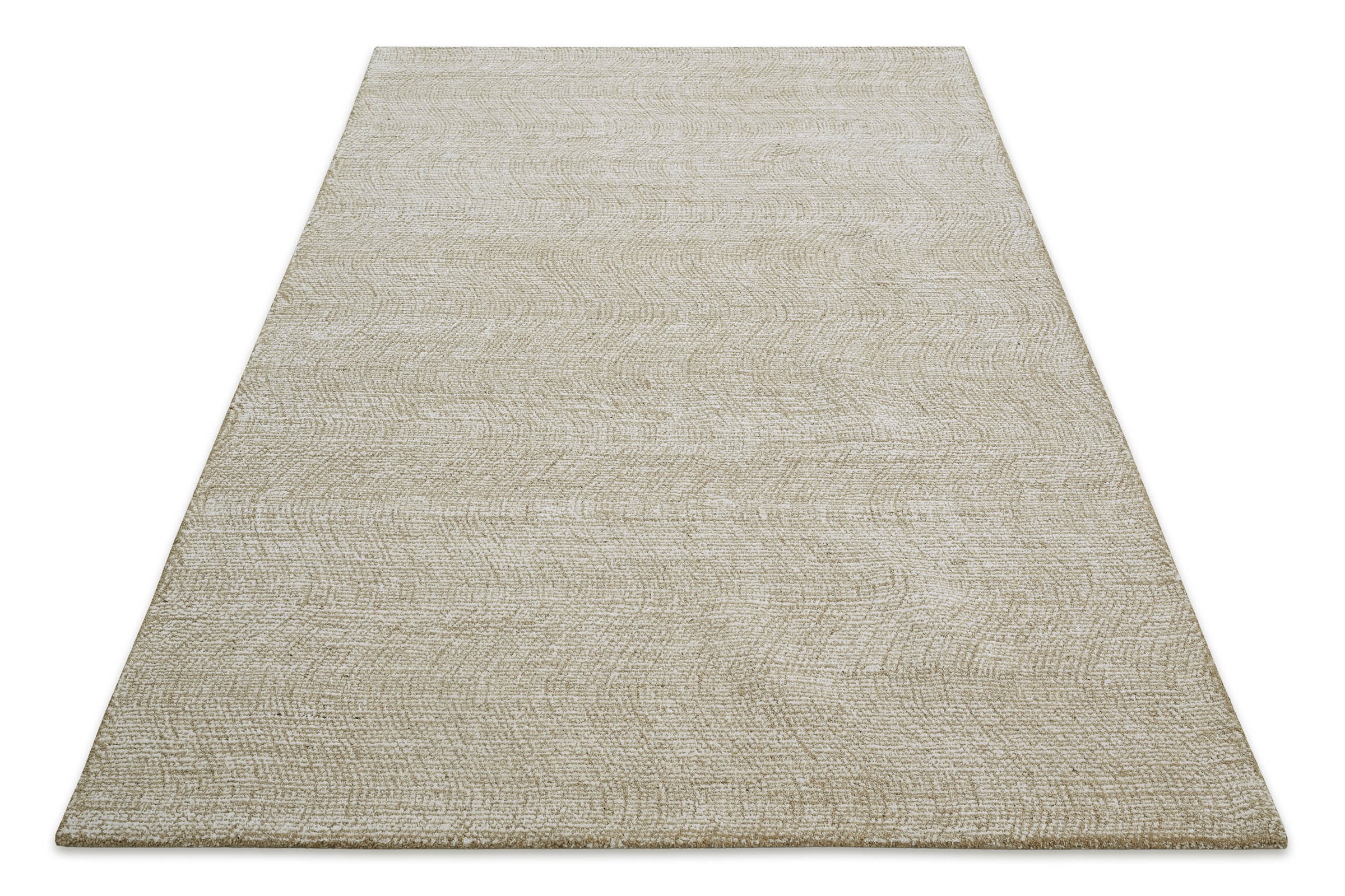 Wecon home Wollteppich »Hamptons THIRTEEN«, rechteckig, 10 mm Höhe, Läufer, Schurwolle, Kurzflor, Wohnzimmer, Schlafzimmer, elegant, Welle