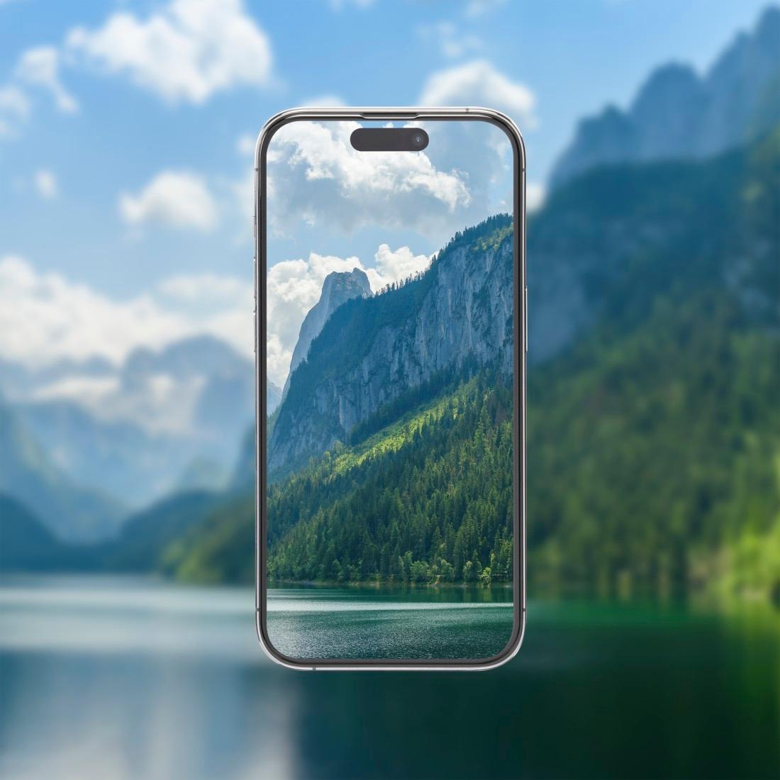 Hama Displayschutzglas »Displayschutz, Schutzglas für Apple iPhone 16 Pro Max, Montagehilfe«, für iPhone 16 Pro Max, stoßfest, kratzfest, ultradünn