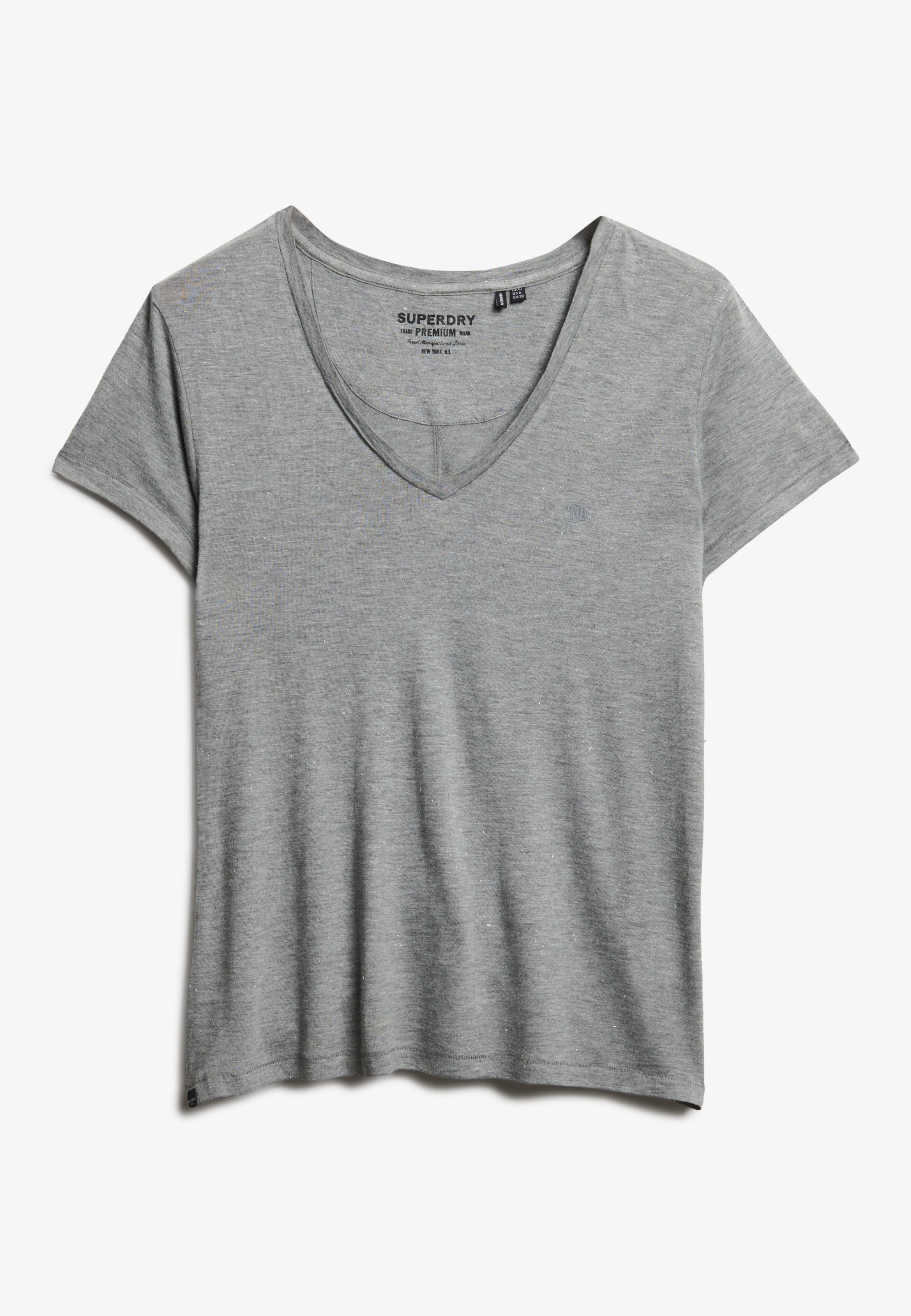 Superdry T-Shirt »STUDIOS SLUB EMB VEE TEE«