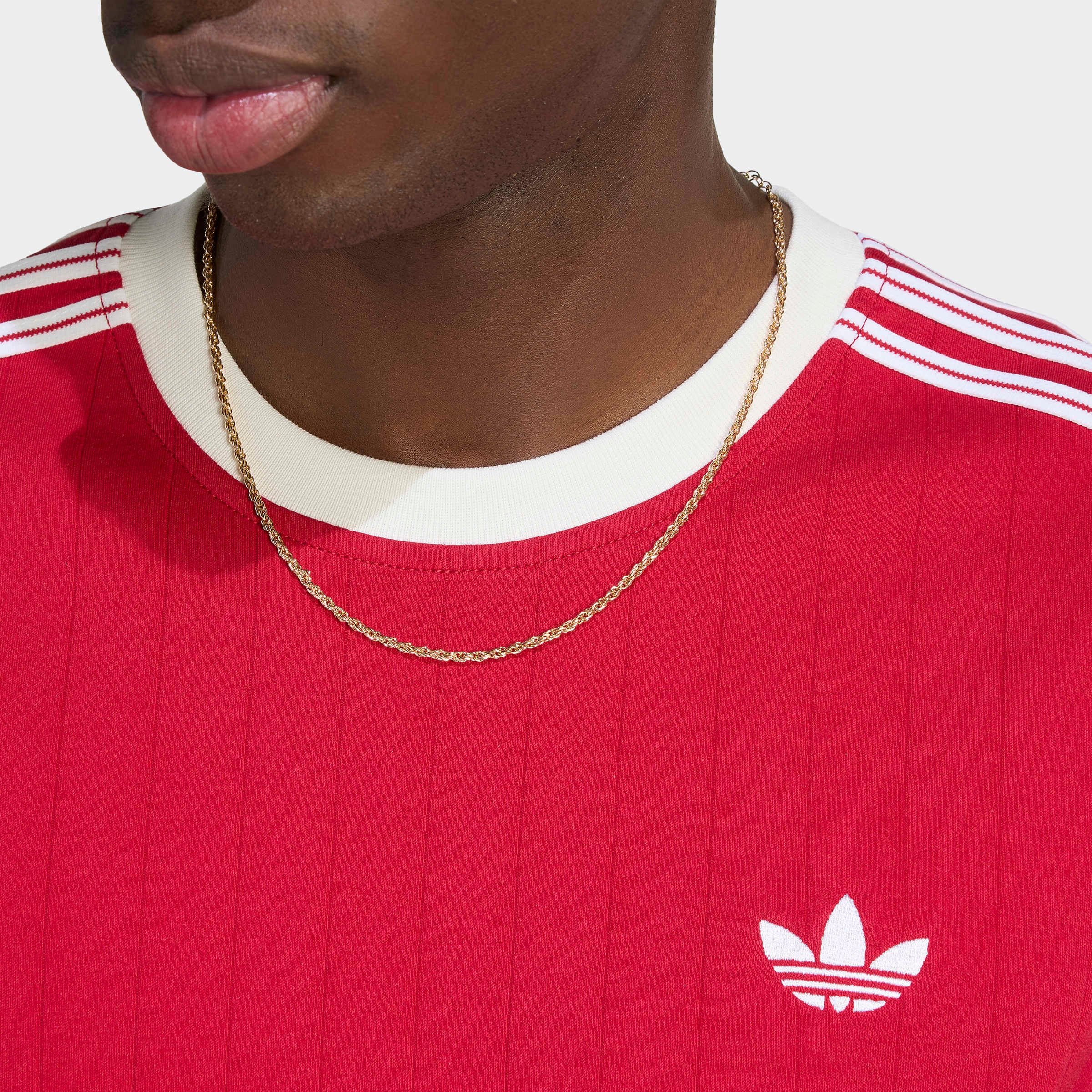 adidas Originals T-Shirt »DROP NEEDLE 3-STREIFEN« für Erwachsene, mit sportlichem Stil, in normaler Länge, Kurzarmdesign