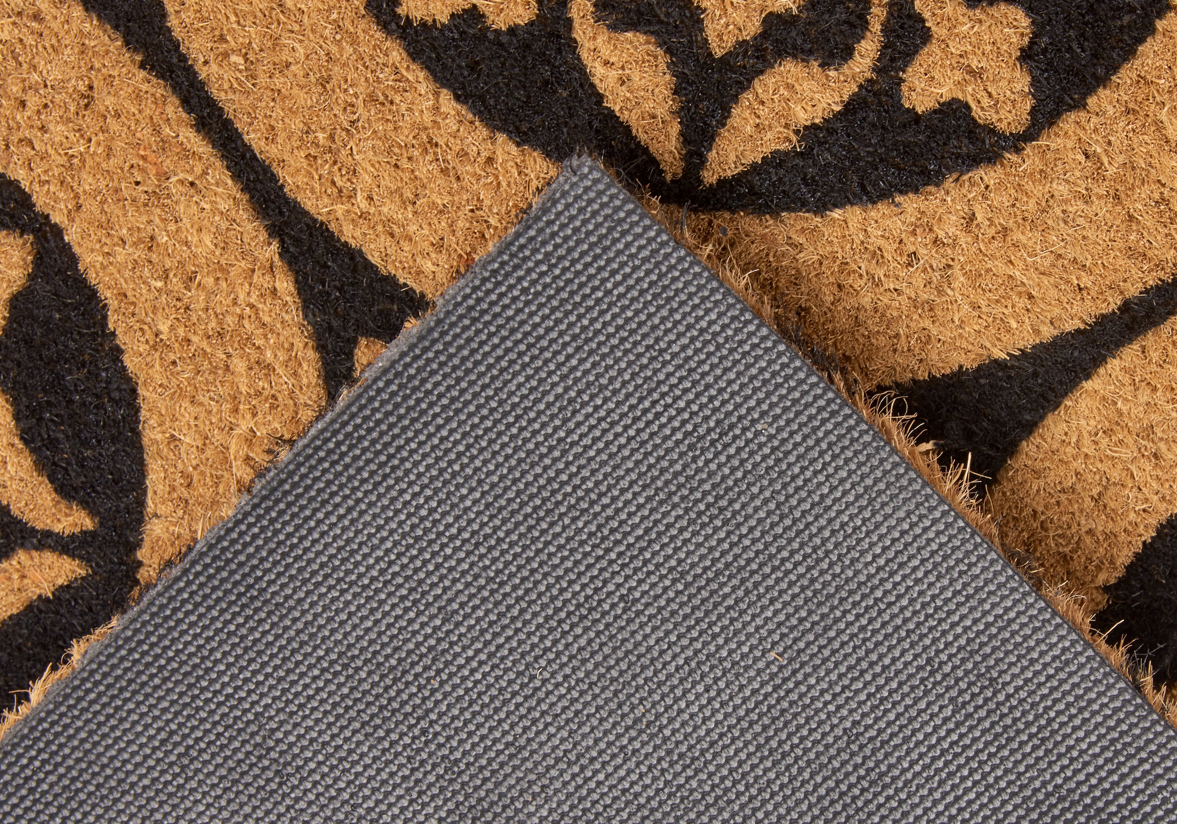 HANSE Home Fußmatte »Ornaments, Türmatte« rechteckig 15 mm Höhe Kokos, Schmutzfangmatte, Outdoor, Rutschfest, Innen, Kokosmatte, Flur