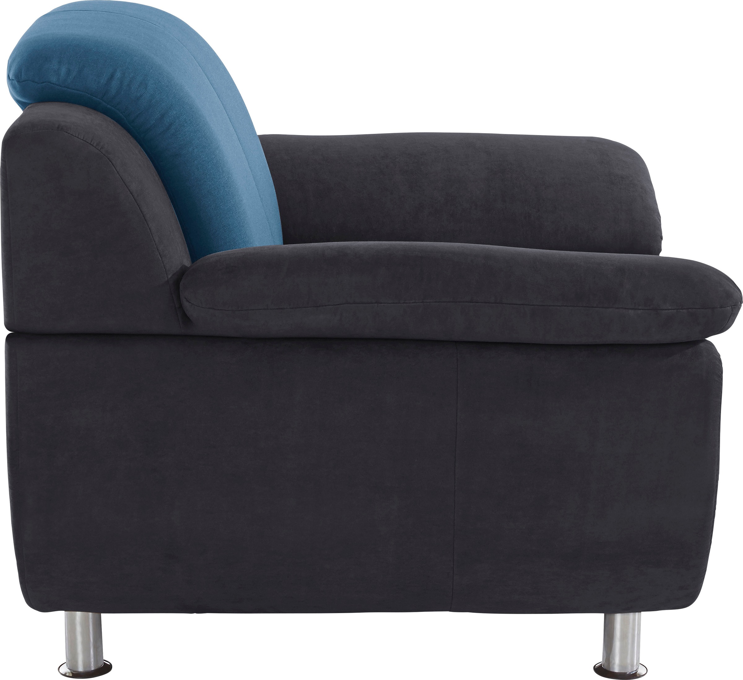 TRENDMANUFAKTUR Sessel »Rondo 3, Loungesessel« wahlweise mit komfortablem Federkern, mit extra breiten Armlehnen