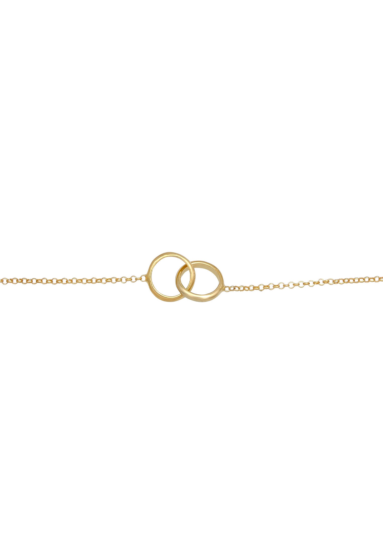 Elli Choker »Halskette Choker Ringe Kreis Minimal Trend 925 Silber«