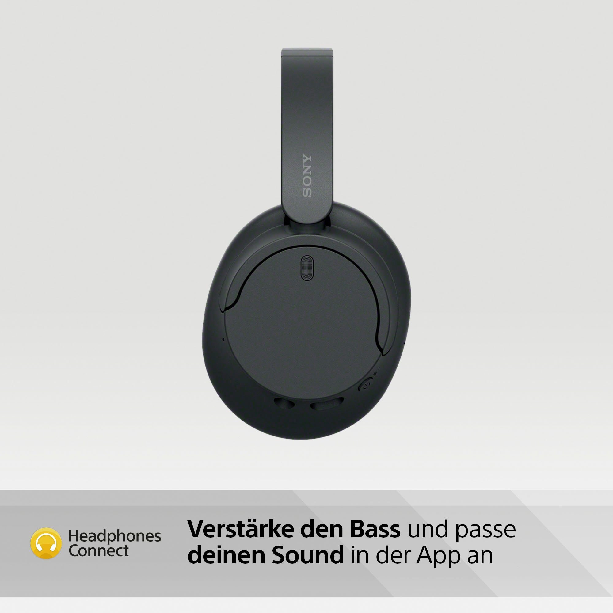 Sony Over-Ear-Kopfhörer »WH-CH720N«, Bluetooth, Noise-Cancelling-Freisprechfunktion-integrierte Steuerung für Anrufe und Musik-LED Ladestandsanzeige-Multi-Point-Verbindung-Sprachsteuerung