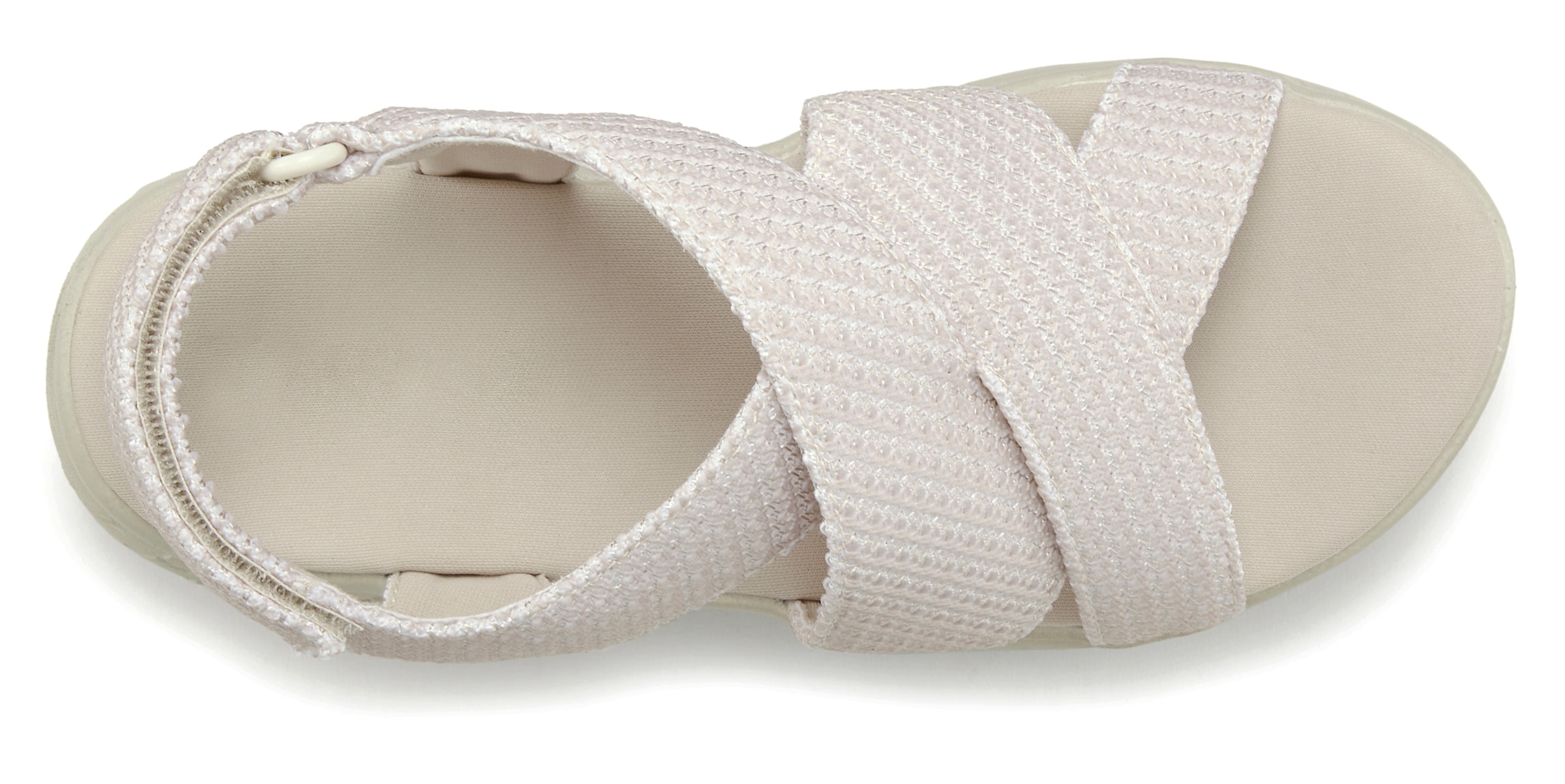 Vivance Sandale »Sandalette, Sommerschuh, offener Schuh«  NEU mit Klettverschluss VEGAN