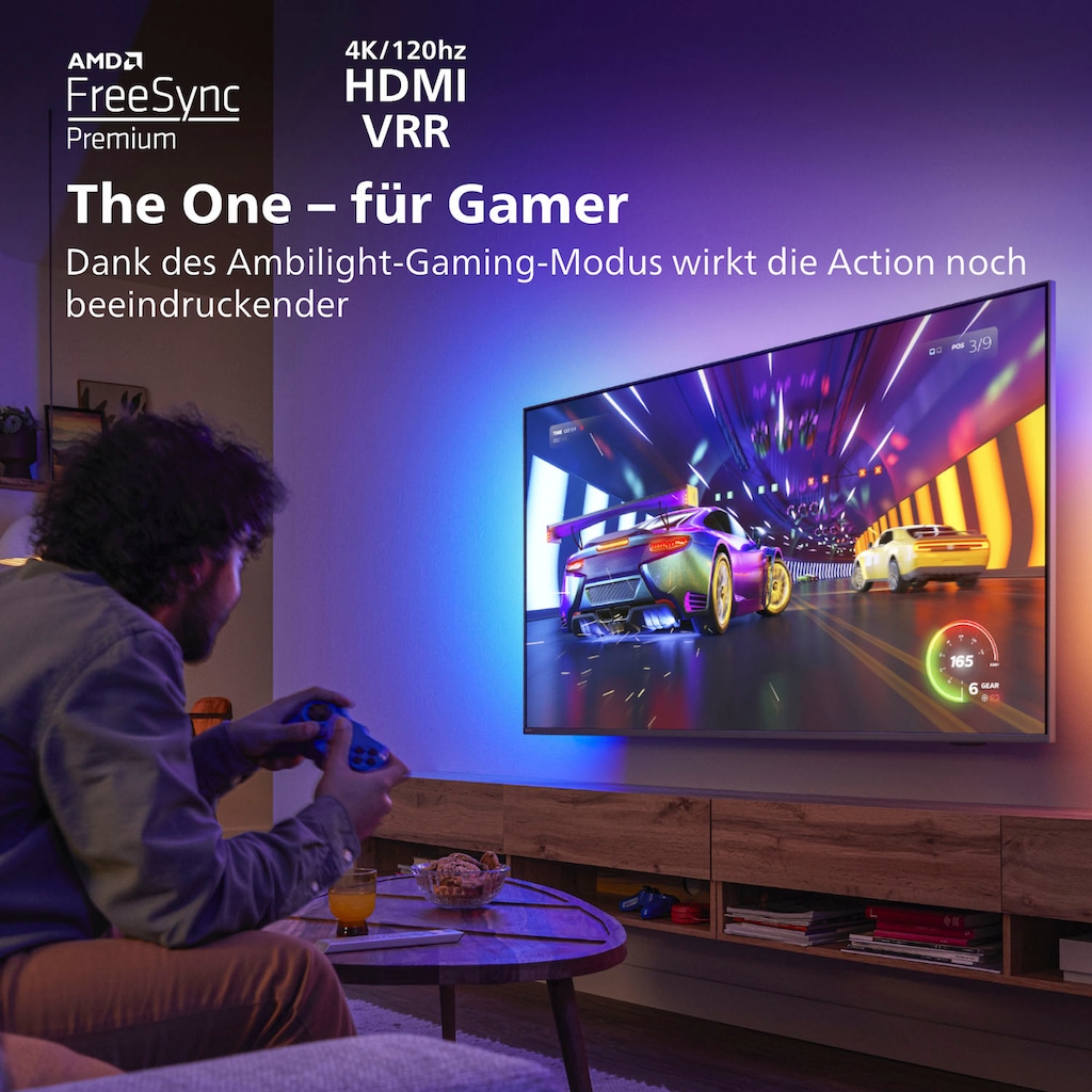 Philips LED-Fernseher »55PUS8807/12«, 139 cm/55 Zoll, 4K Ultra HD, Smart-TV-Android TV