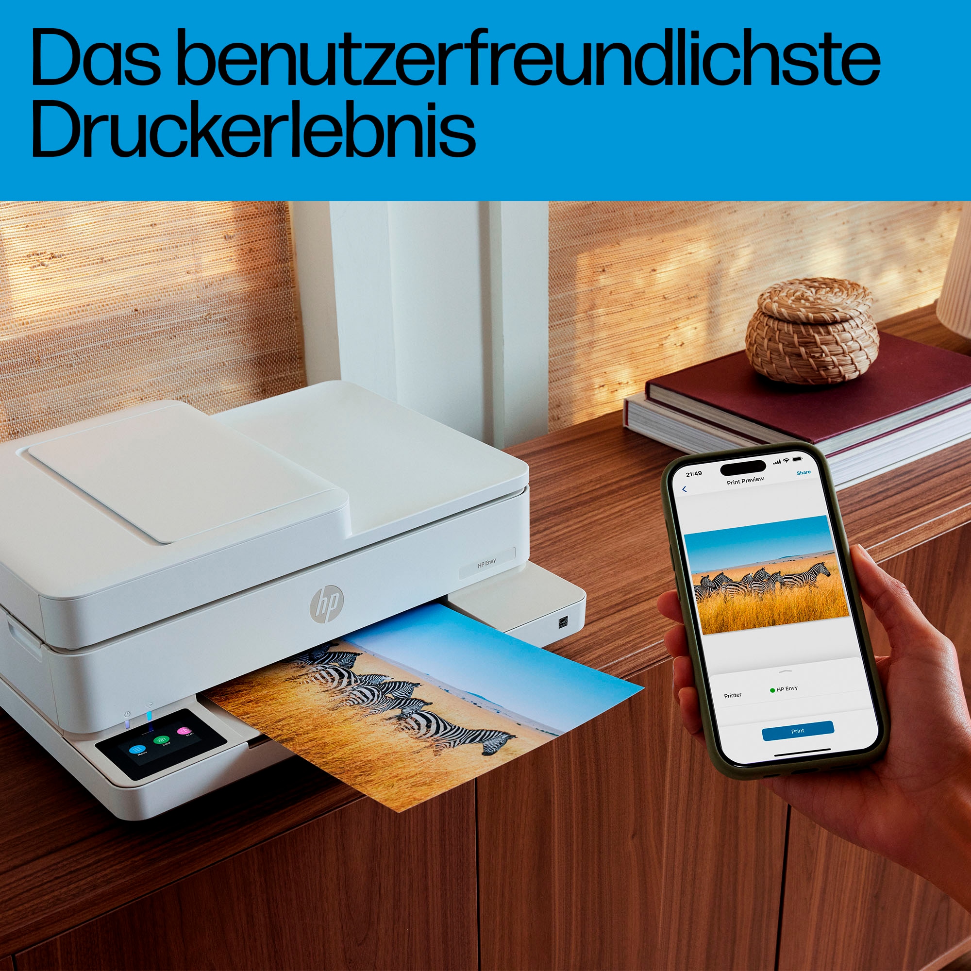 HP Multifunktionsdrucker »Envy 6520e« 3 Monate *gratis drucken mit Instant Ink