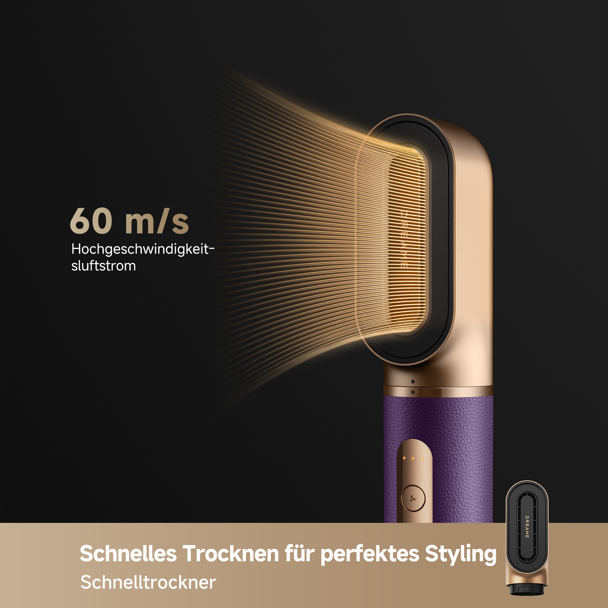 Dreame Multihaarstyler »AirStyle Pro« 7 Aufsätze